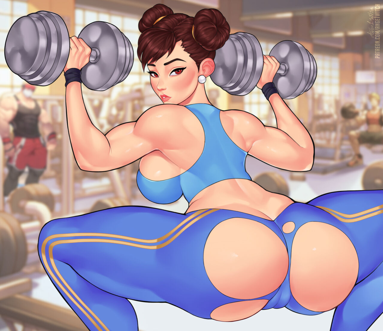 Ange1Witch - Chun-li TightPants