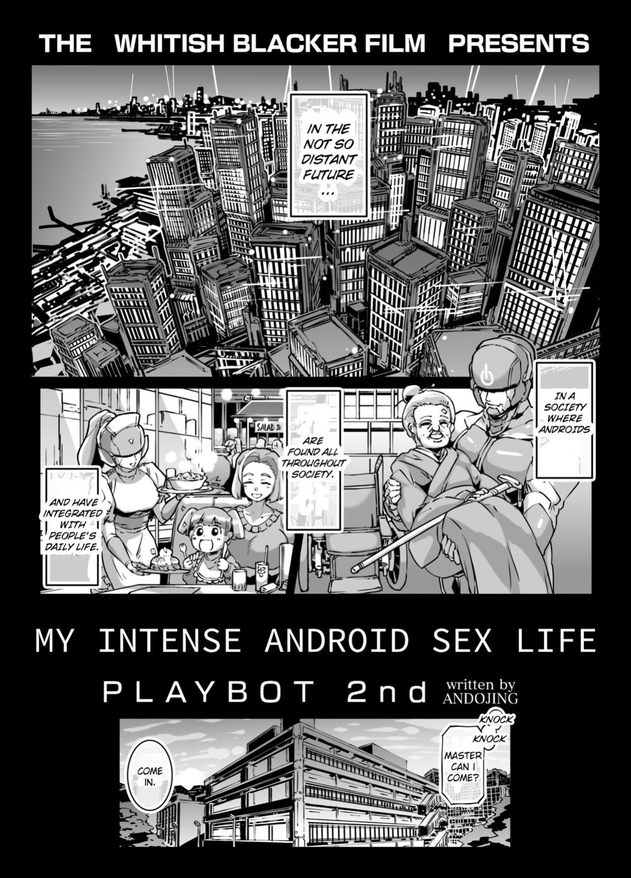 [Whitish Blacker (Andojing)] Noukou Android Seikatsu PLAYBOT Nikangou | My Intense Android Sex Life PLAYBOT Volume 2 [naetranslates]