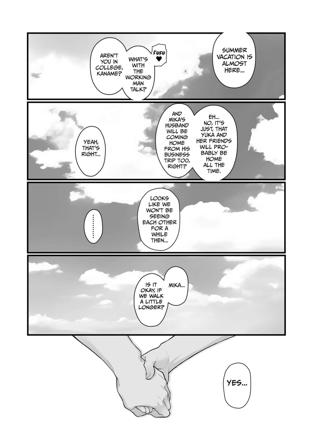 [Kayoudou (Matsuka)] Hitozuma to Hiruma kara Date suru Hon | A Book About Going On A Date With A Married Woman, In The Middle Of The Day. [GehLuki]