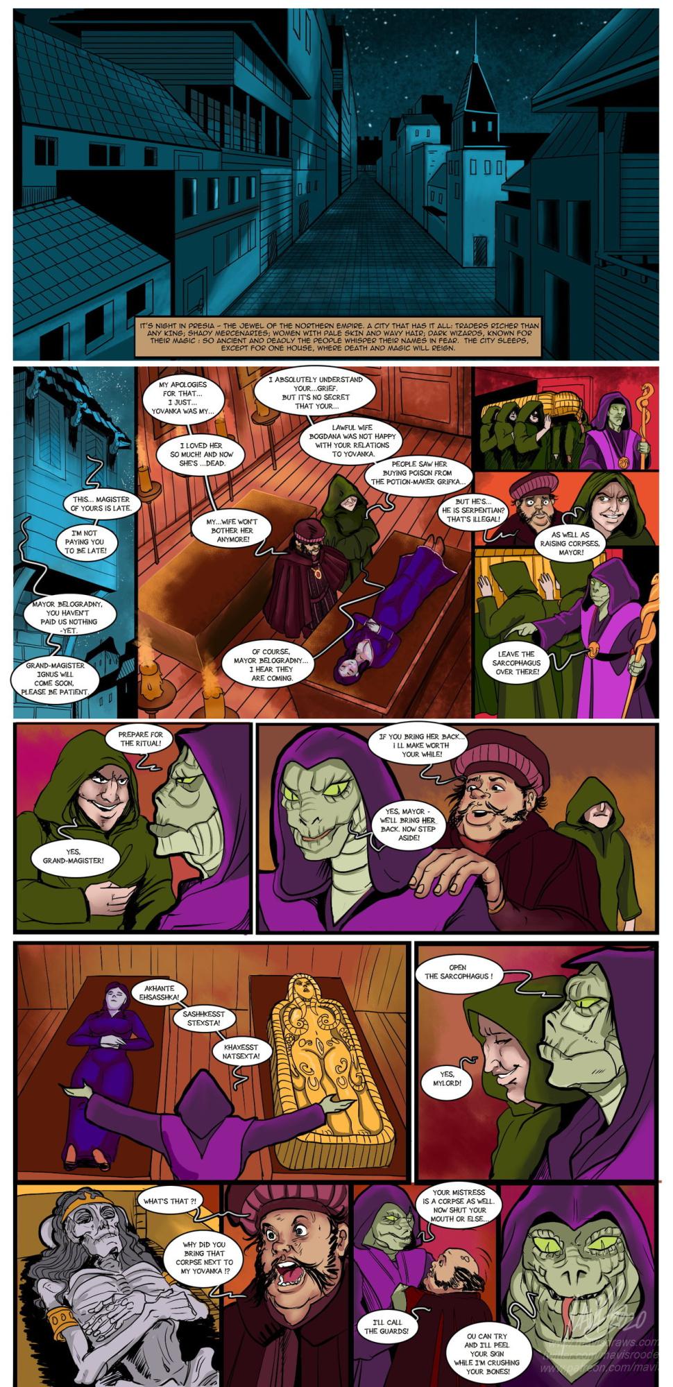 [mavisdraws.com][mavruda] Nicholas the Bard [First Issue Finished)