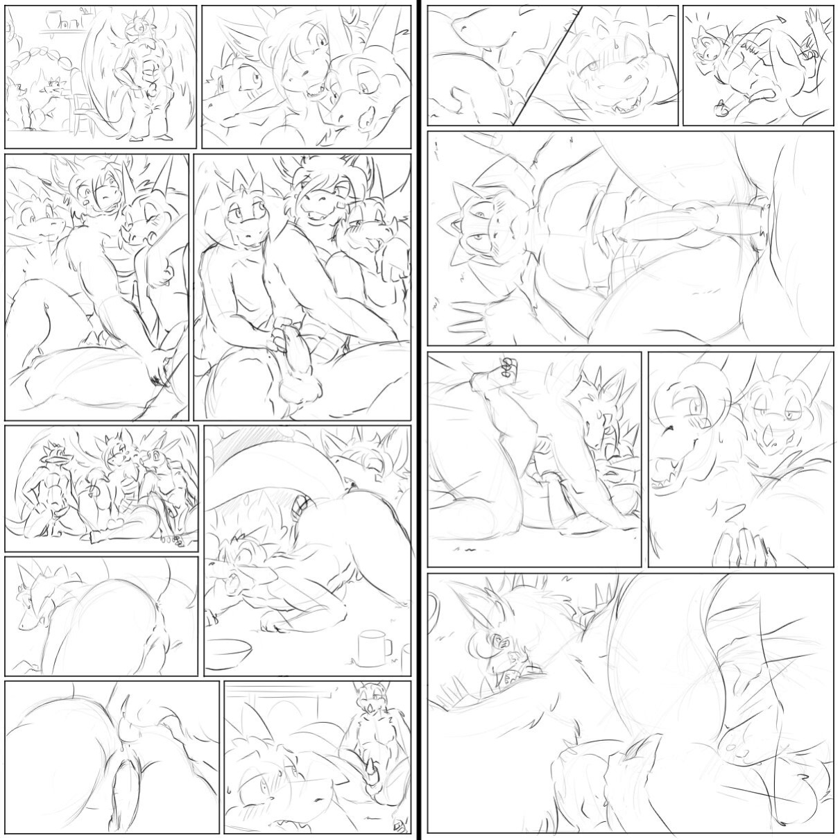 [Zerofox1000] Side Story: Fire and Ice