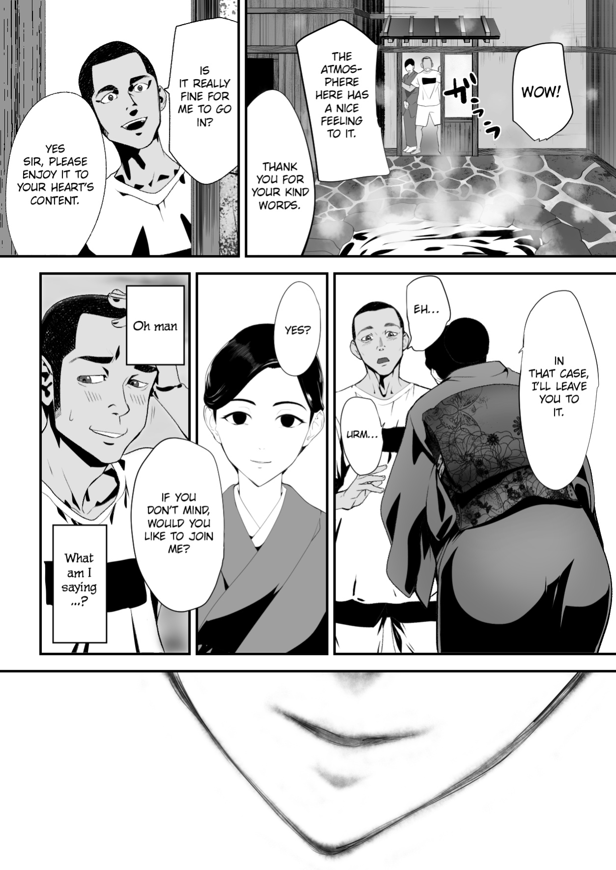 [Pink Sakuhin Okiba (Pink Taro)] Hairyokan de no Ero Kyoufu Taiken | A Terrifying Erotic Experience at an Abandoned Inn [LoF]