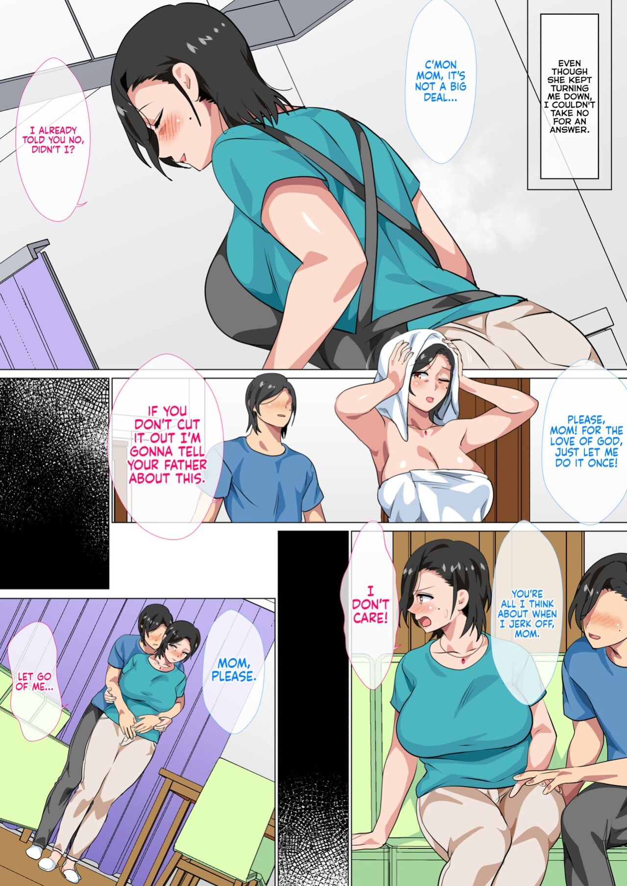 [Circle Spice] Hahaoya ni Kokuhaku Shitara Ichinichi dake Sex o Sasete Kureta Hanashi | I Confessed to My Mom and She Let Me Have a One-Day-Only Sex-Fest [korafu]
