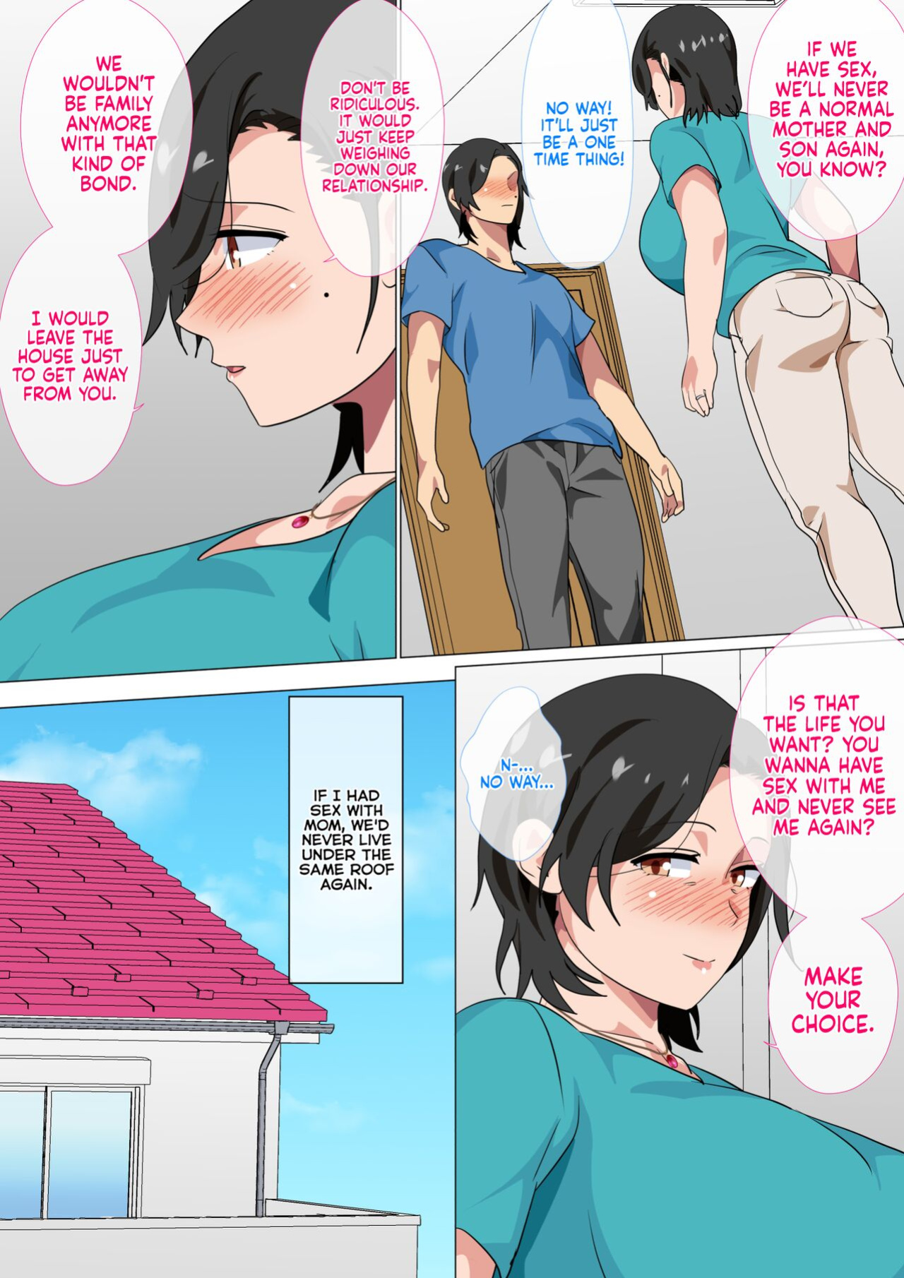 [Circle Spice] Hahaoya ni Kokuhaku Shitara Ichinichi dake Sex o Sasete Kureta Hanashi | I Confessed to My Mom and She Let Me Have a One-Day-Only Sex-Fest [korafu]