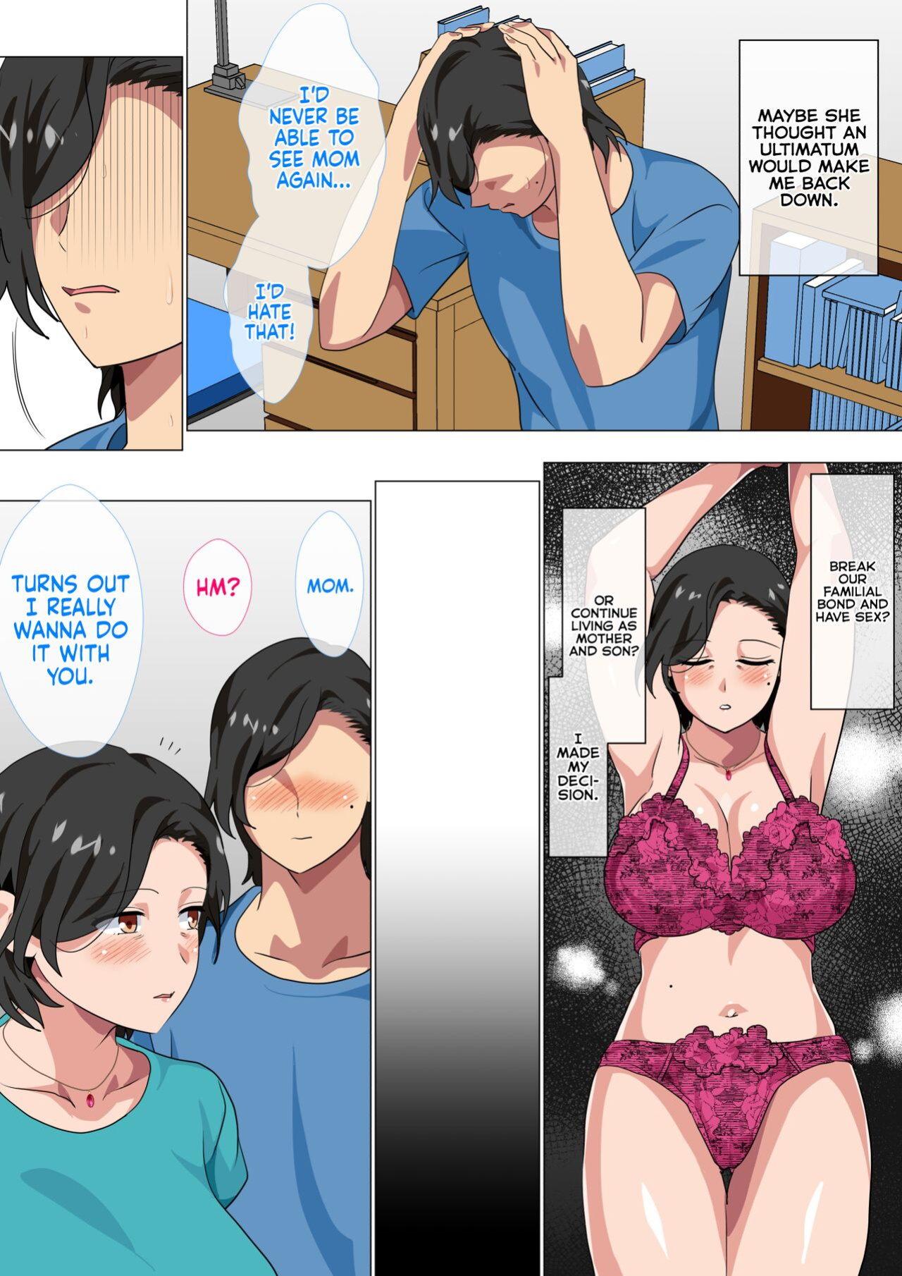 [Circle Spice] Hahaoya ni Kokuhaku Shitara Ichinichi dake Sex o Sasete Kureta Hanashi | I Confessed to My Mom and She Let Me Have a One-Day-Only Sex-Fest [korafu]