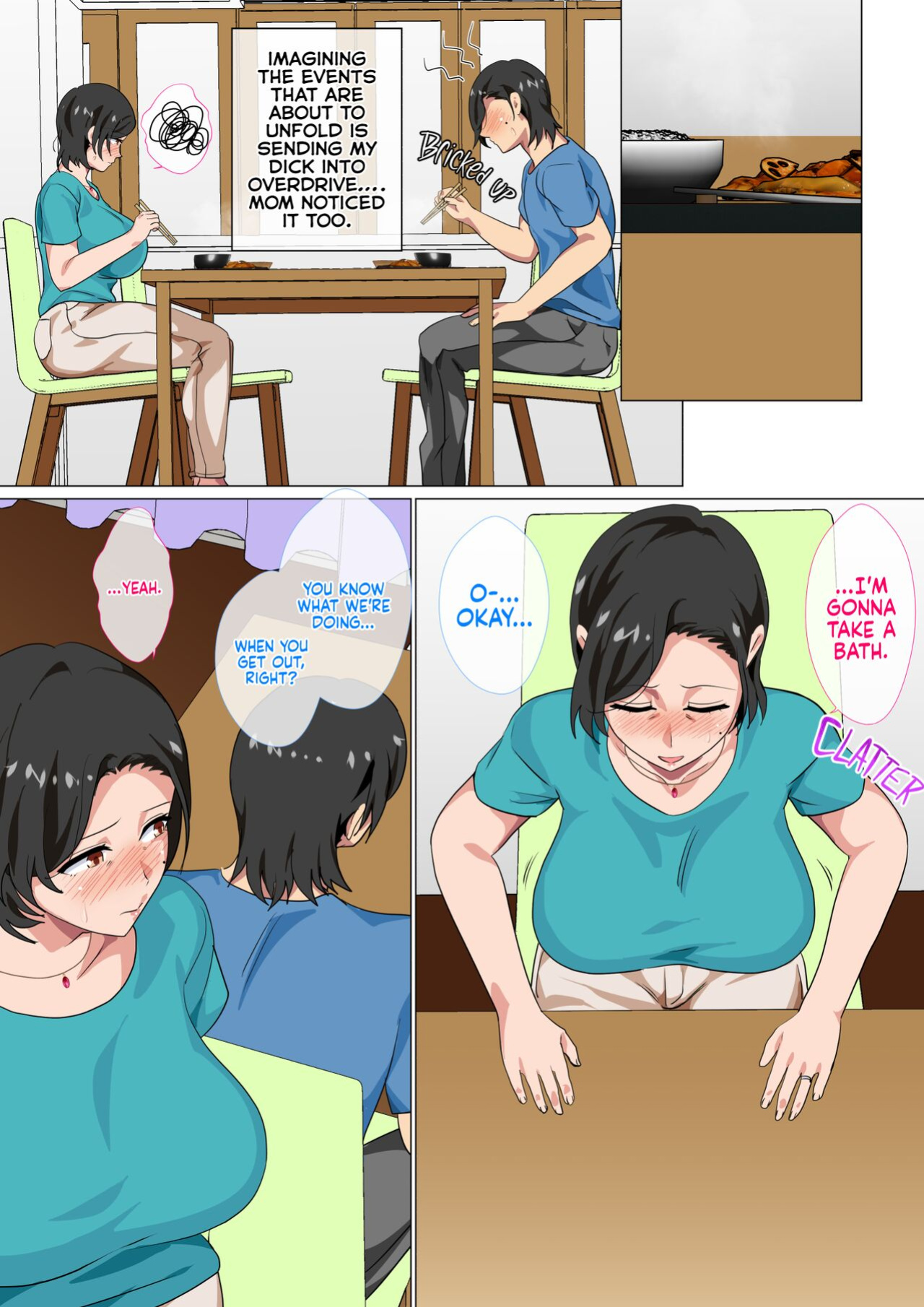 [Circle Spice] Hahaoya ni Kokuhaku Shitara Ichinichi dake Sex o Sasete Kureta Hanashi | I Confessed to My Mom and She Let Me Have a One-Day-Only Sex-Fest [korafu]