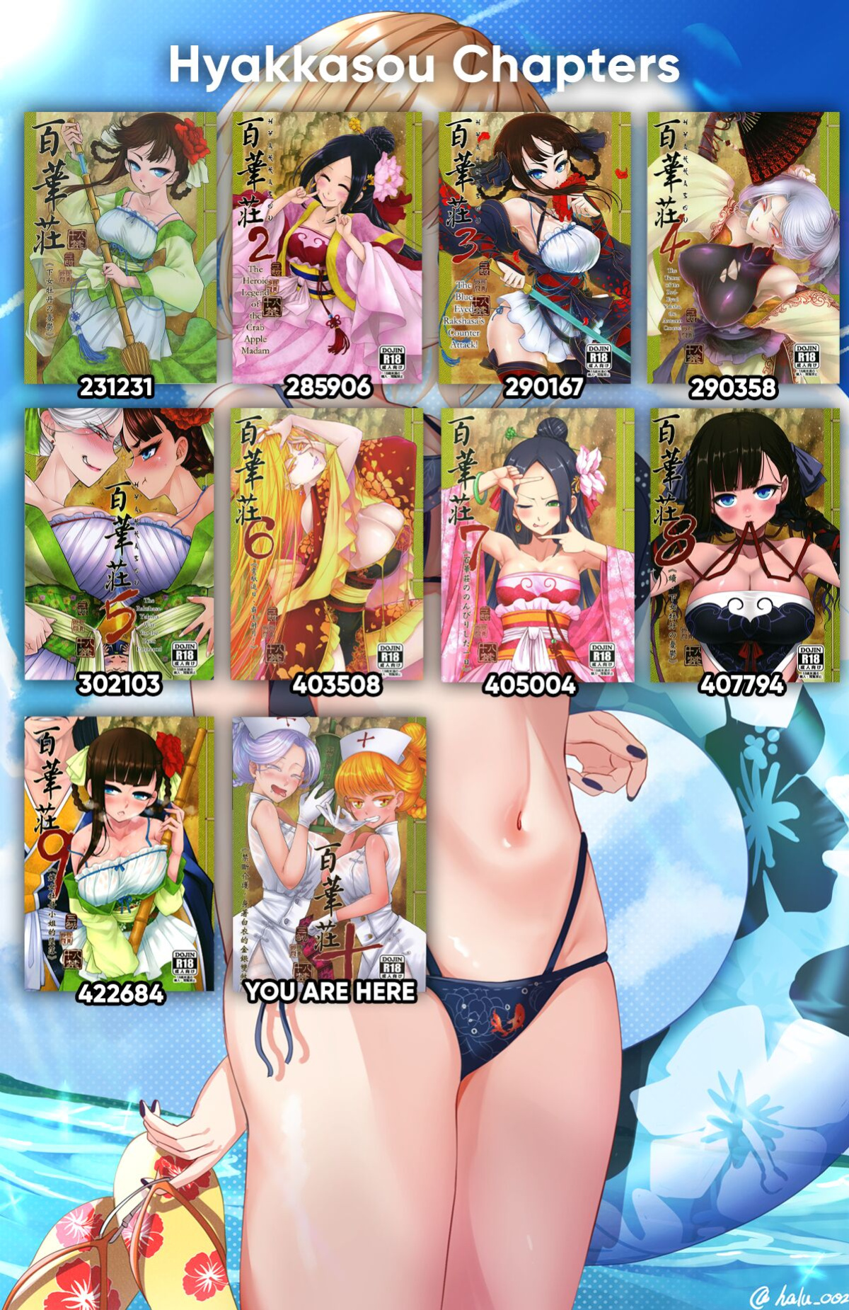 [San Se Fang (Heiqing Langjun)] Hyakkasou 10 <<Kindan Kaigo Hakui no Kingin Sousetsu>> [Watson]