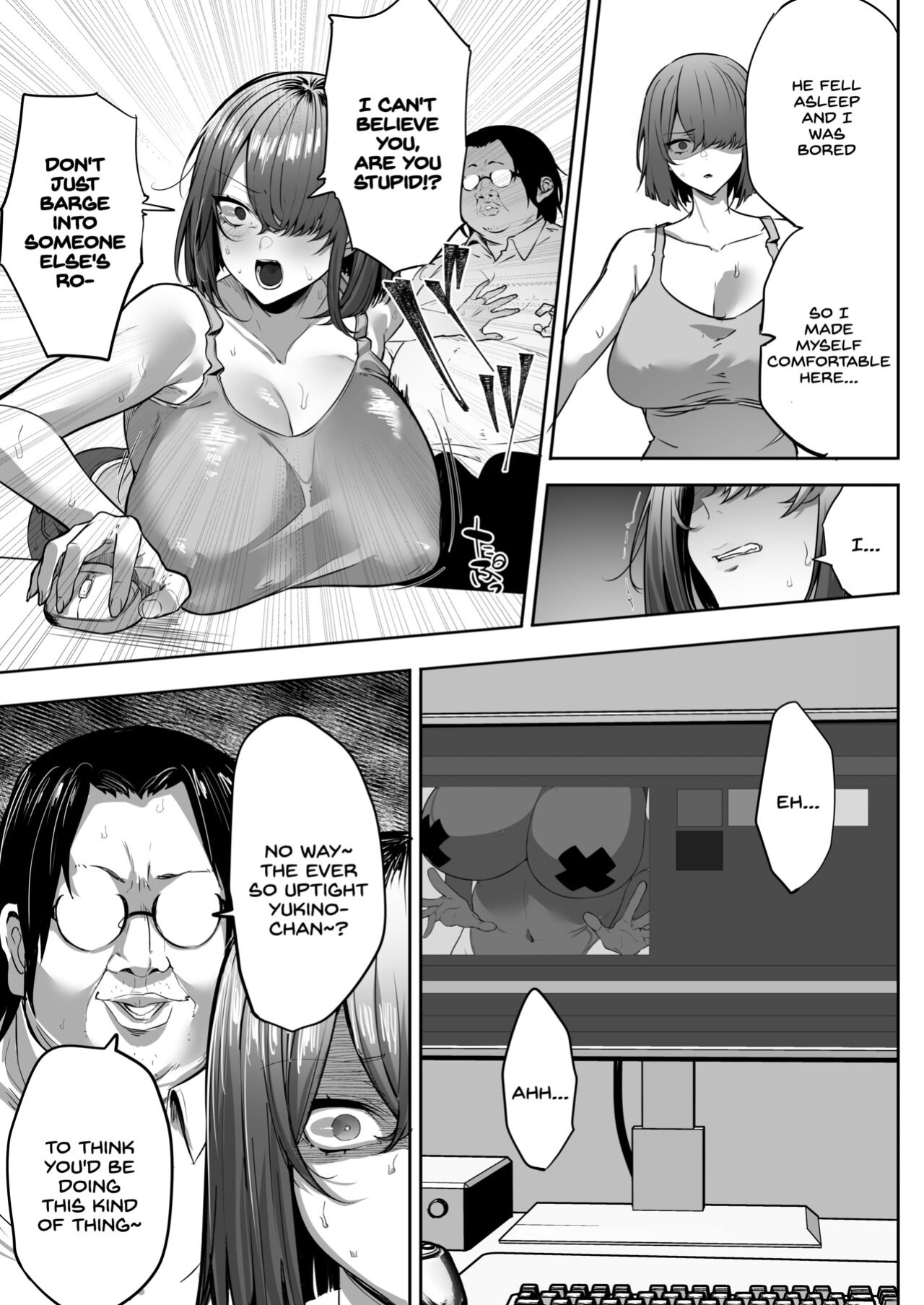 [Ofuton de Suyaa (Mitsudoue)] [NTR] Gikei ni Haiboku Cool na Hitodzuma [Haishinsha] [SDTLs]