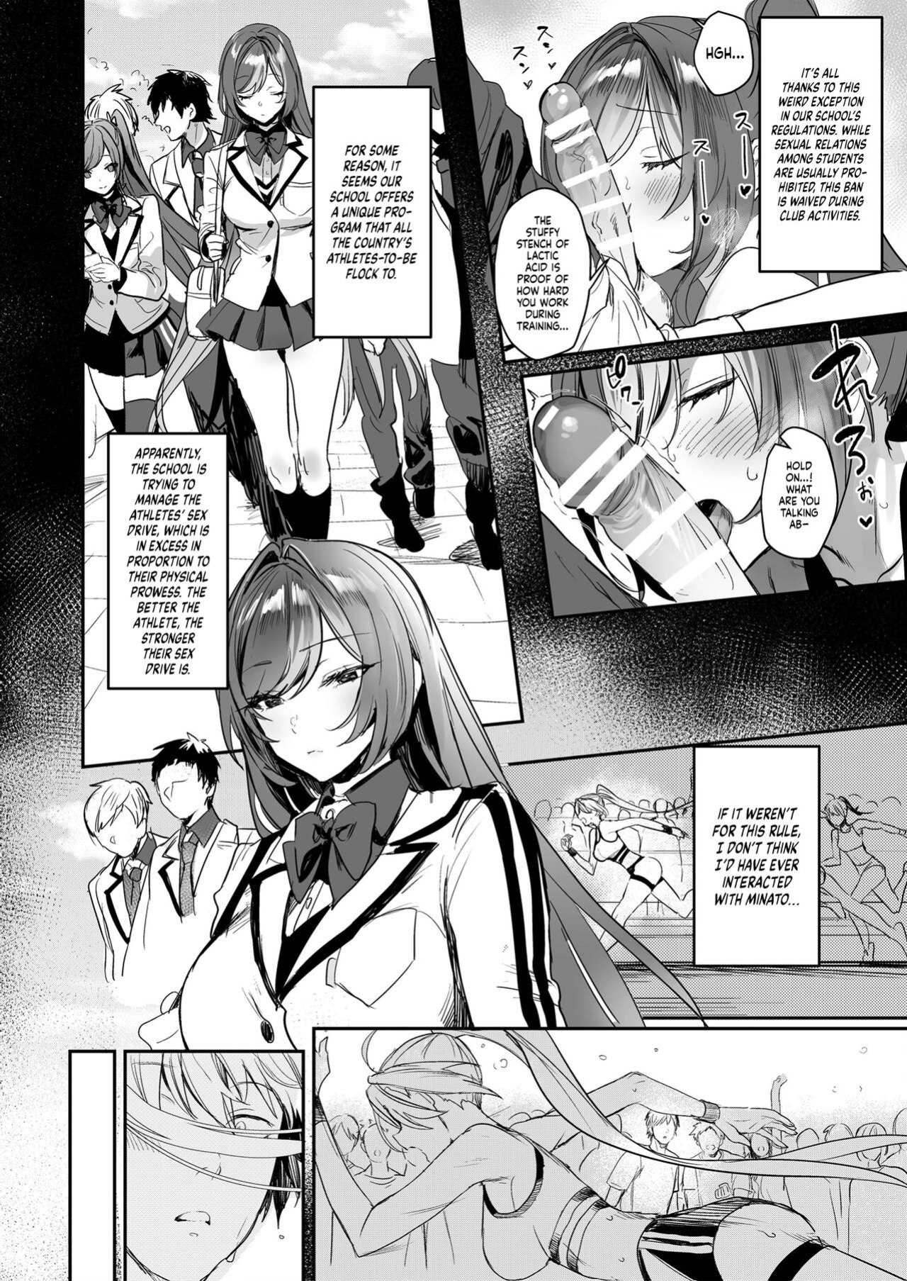 [Fetishism Pocket (Nekometaru)] Houkago Training | After-Class Workout (Athletic Play) [head empty]