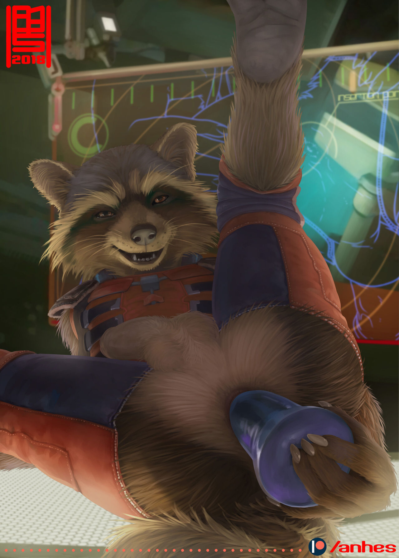 [Anhes]Rocket-Raccoon - ArtPack
