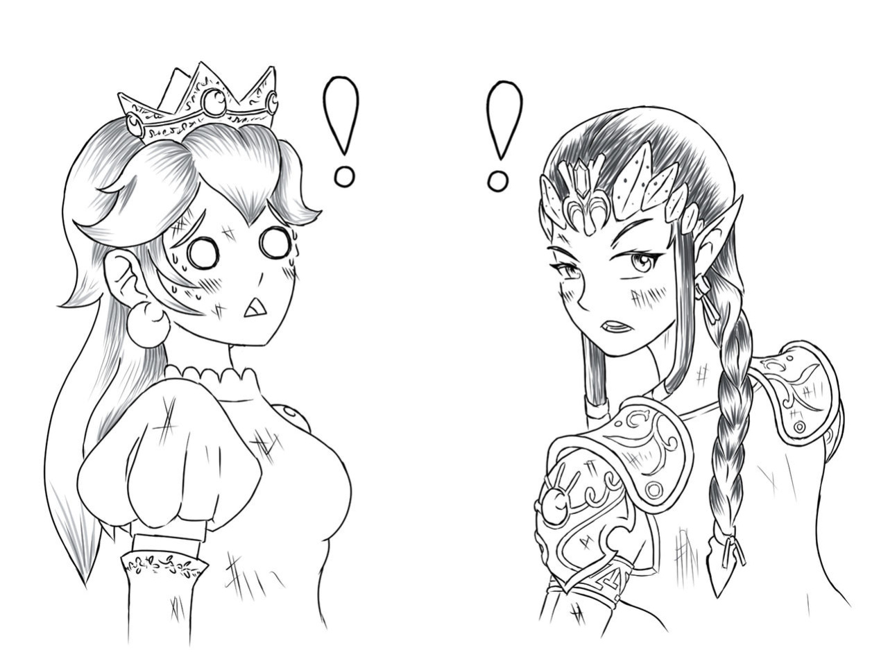 [Reactoegirl] Comic) Samus Vores Peach and Zelda series