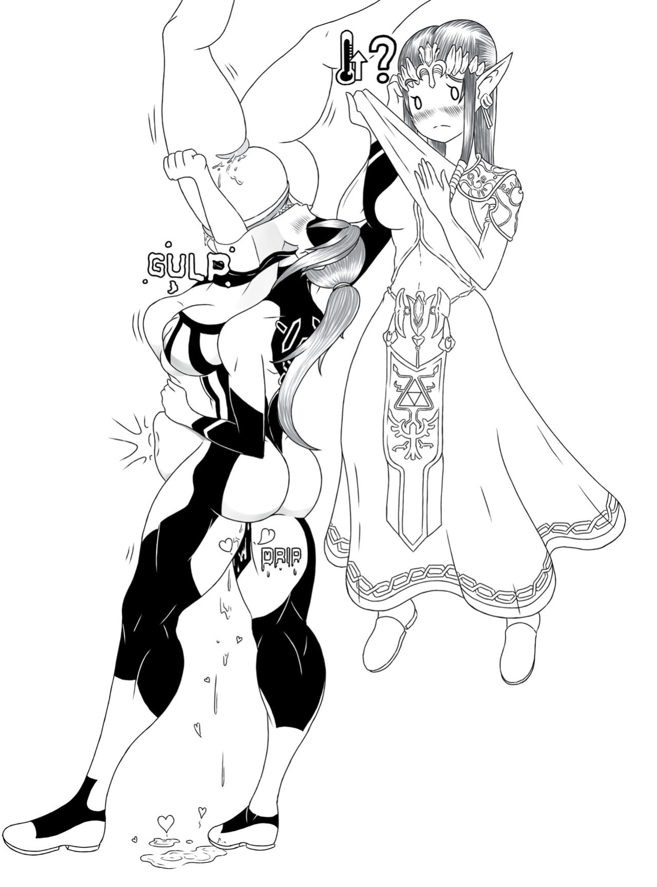 [Reactoegirl] Comic) Samus Vores Peach and Zelda series