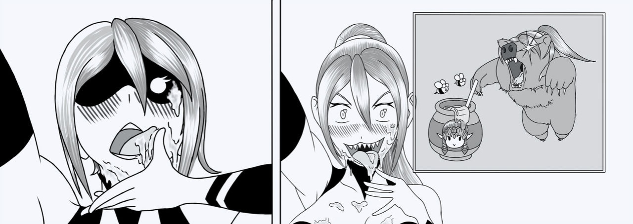 [Reactoegirl] Comic) Samus Vores Peach and Zelda series