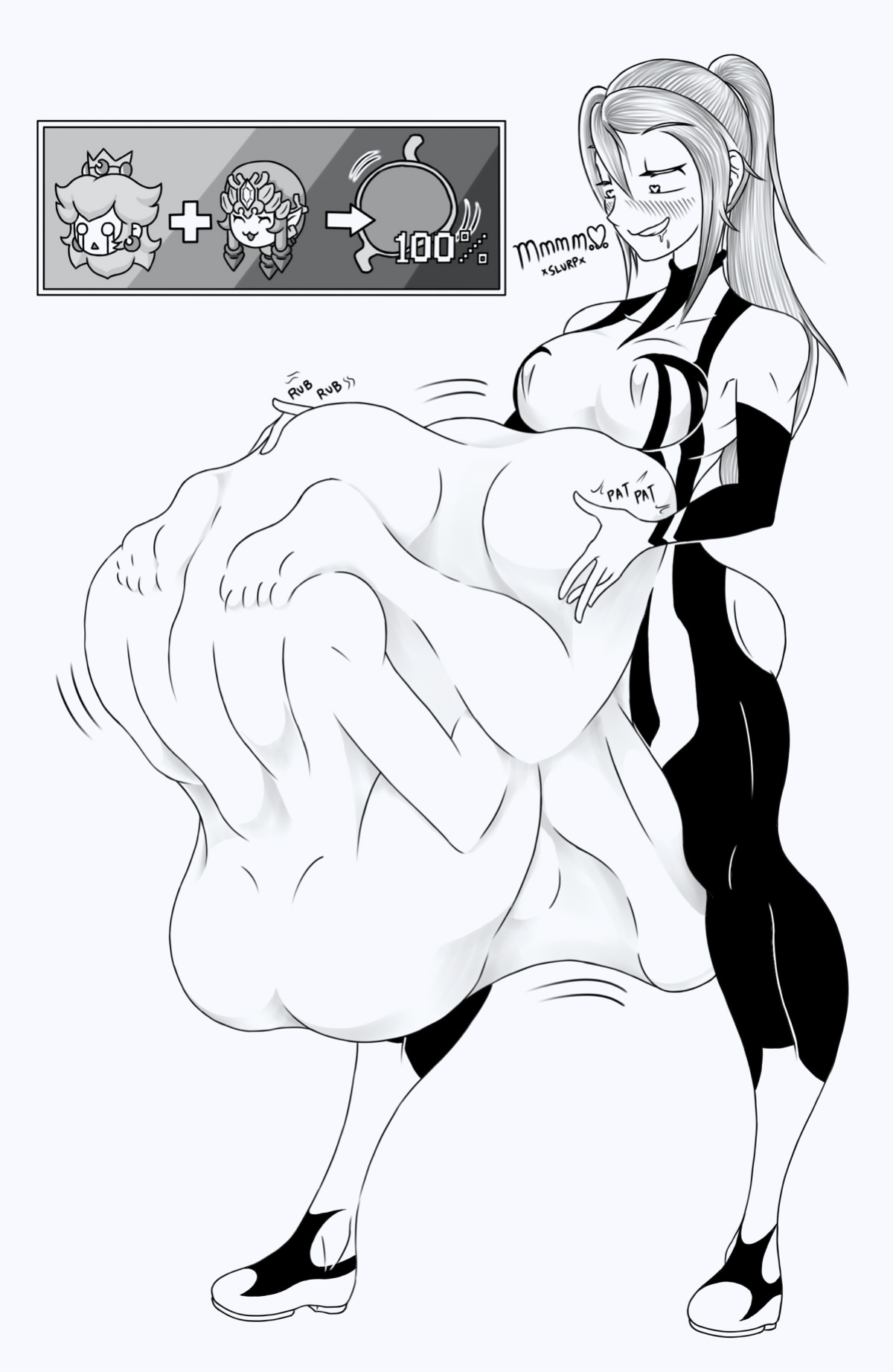 [Reactoegirl] Comic) Samus Vores Peach and Zelda series