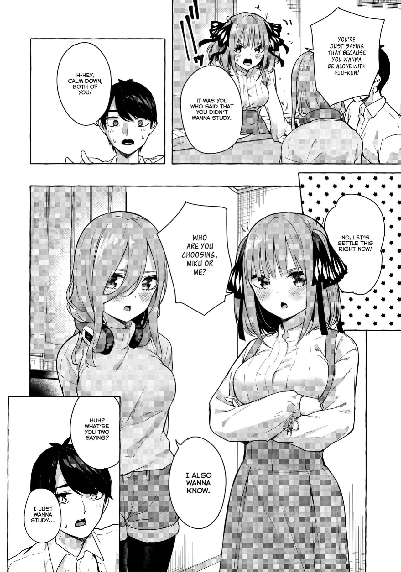 (C99) [Sawaraya Shoten (Sahara Gensei)] Nitoubun de Ii yo ne (Gotoubun no Hanayome) [Revelations72]