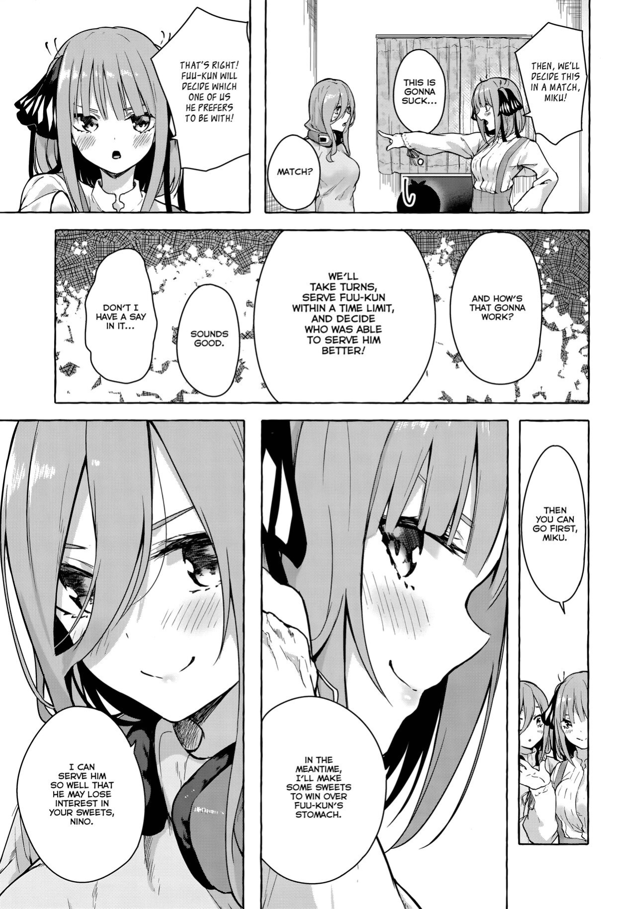 (C99) [Sawaraya Shoten (Sahara Gensei)] Nitoubun de Ii yo ne (Gotoubun no Hanayome) [Revelations72]