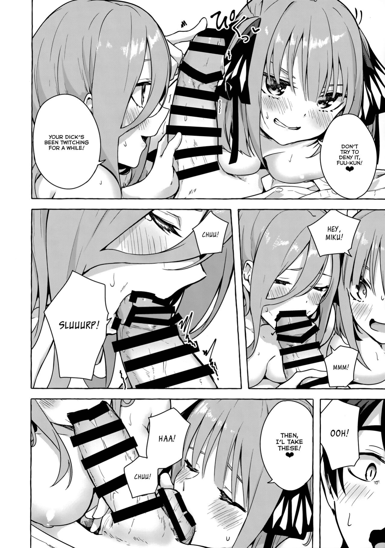 (C99) [Sawaraya Shoten (Sahara Gensei)] Nitoubun de Ii yo ne (Gotoubun no Hanayome) [Revelations72]