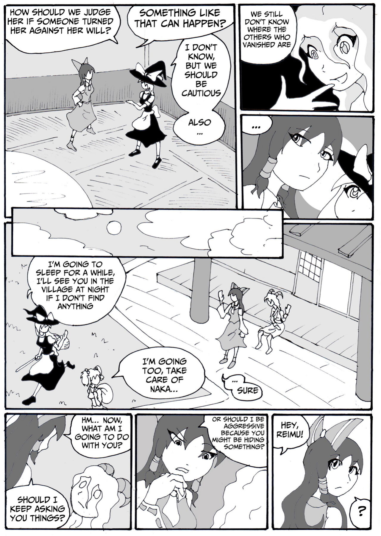 [Tuteheavy] Living Disgrace - Chapter 2 (Touhou Project)