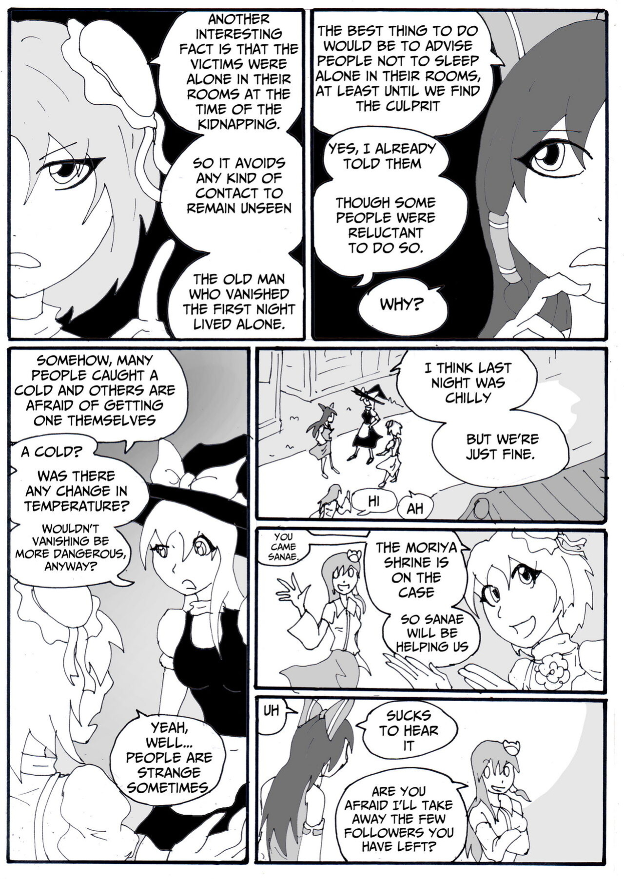 [Tuteheavy] Living Disgrace - Chapter 2 (Touhou Project)