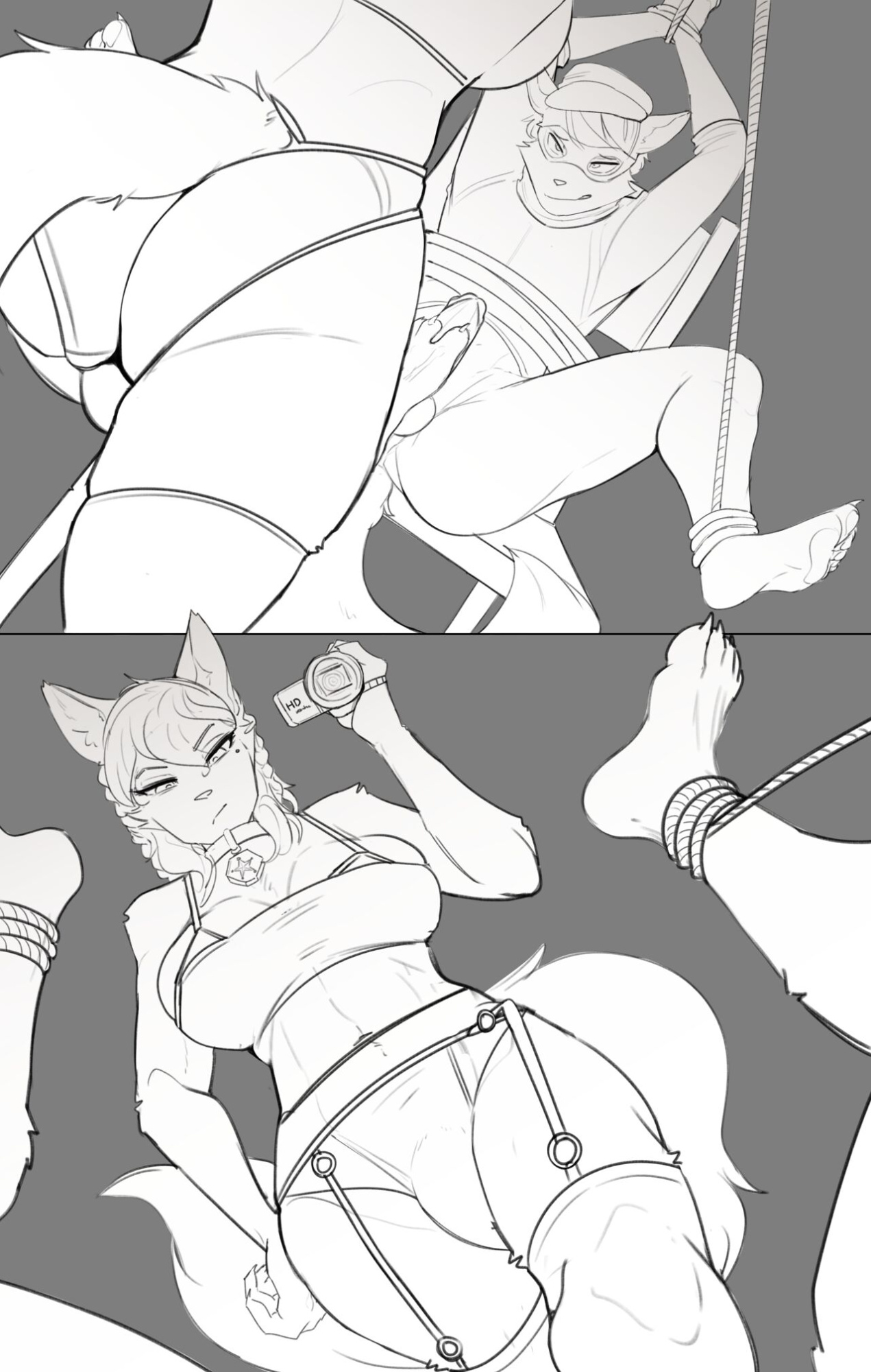 [Kakhao] Carmelita x Sly (Sly Cooper)