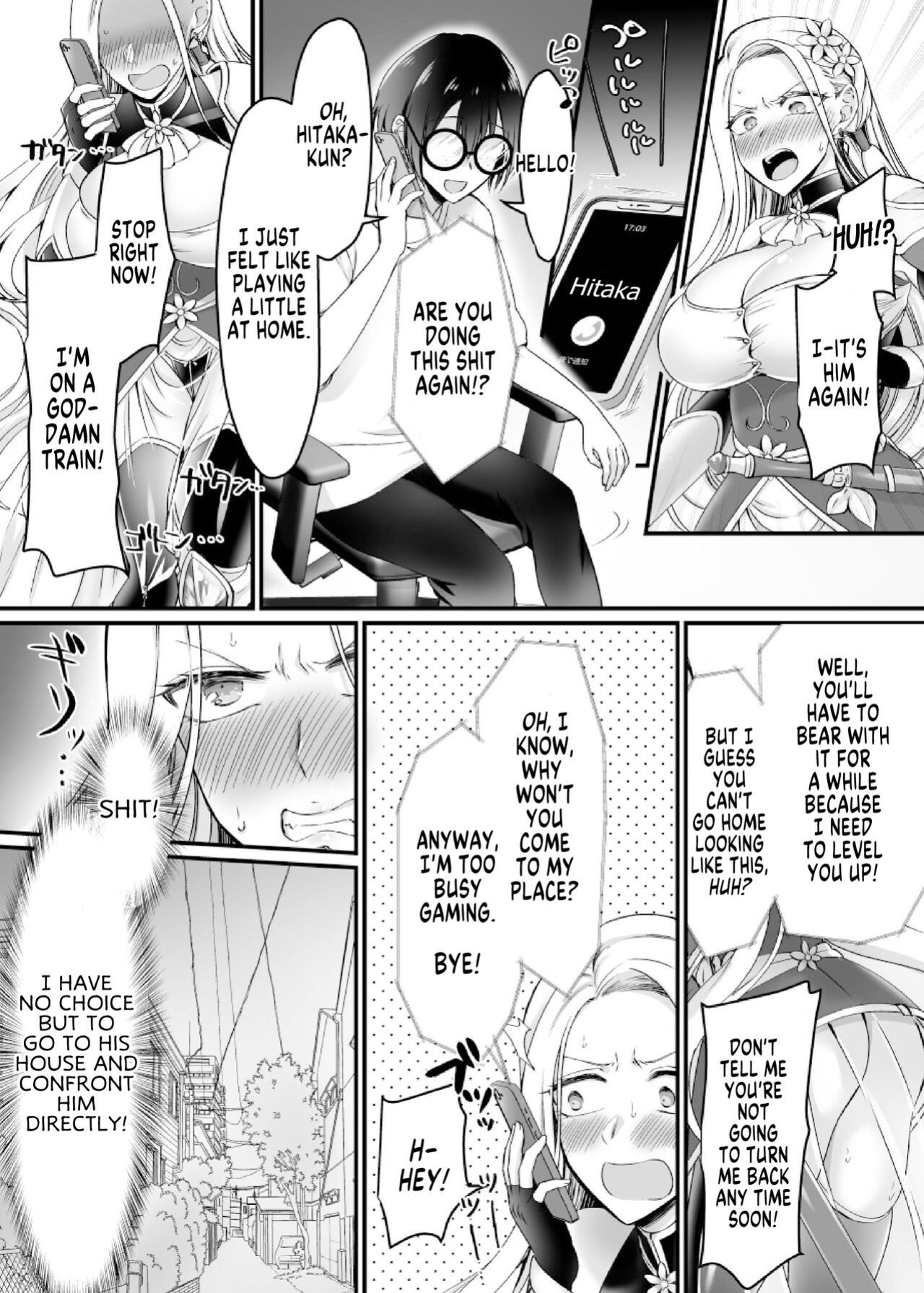 [Amuai Okashi Seisakusho (Moegi Oji-san, Namamugi)] Genjitsu Douki Gacha Nekura Otaku no Yome Chara ni Saserareta Ore | Reality-Synch Gacha How I got Turned Into The Waifu of a Gloomy Nerd [SachiKing]