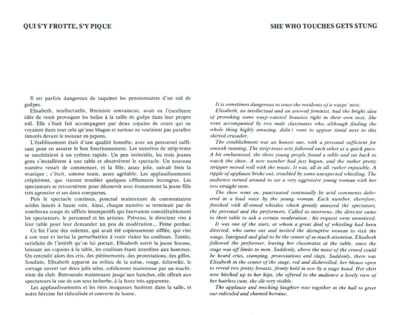 [Joseph Farrel] Humiliations [French]