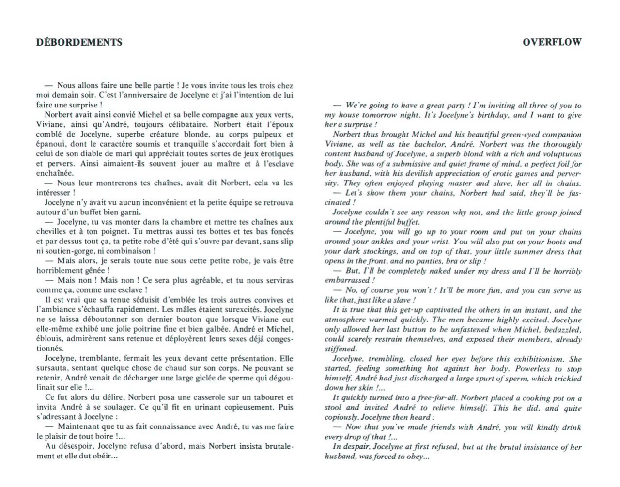 [Joseph Farrel] Humiliations [French]