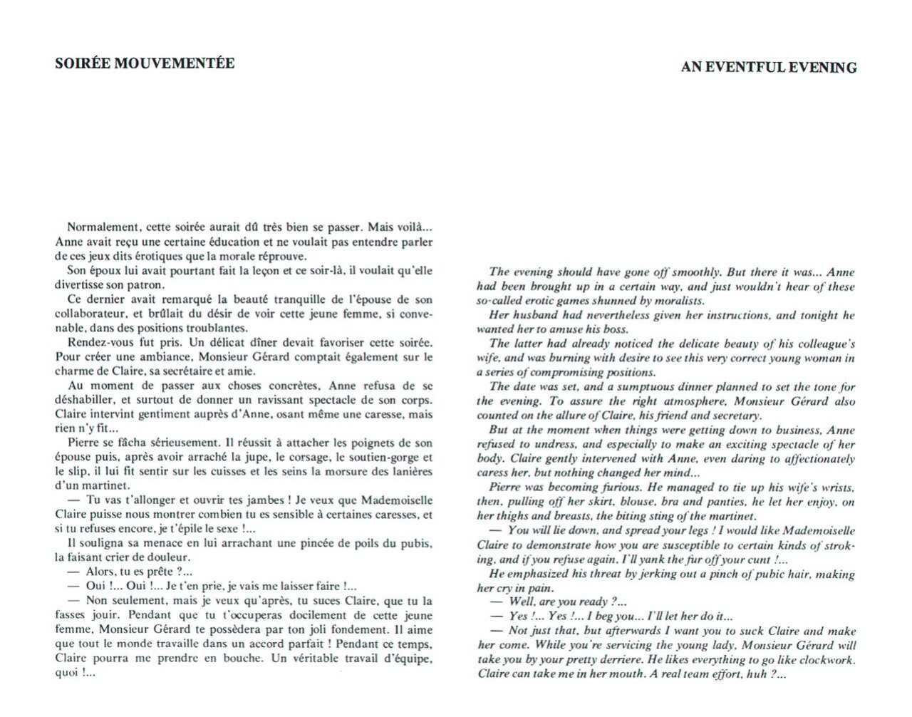 [Joseph Farrel] Humiliations [French]