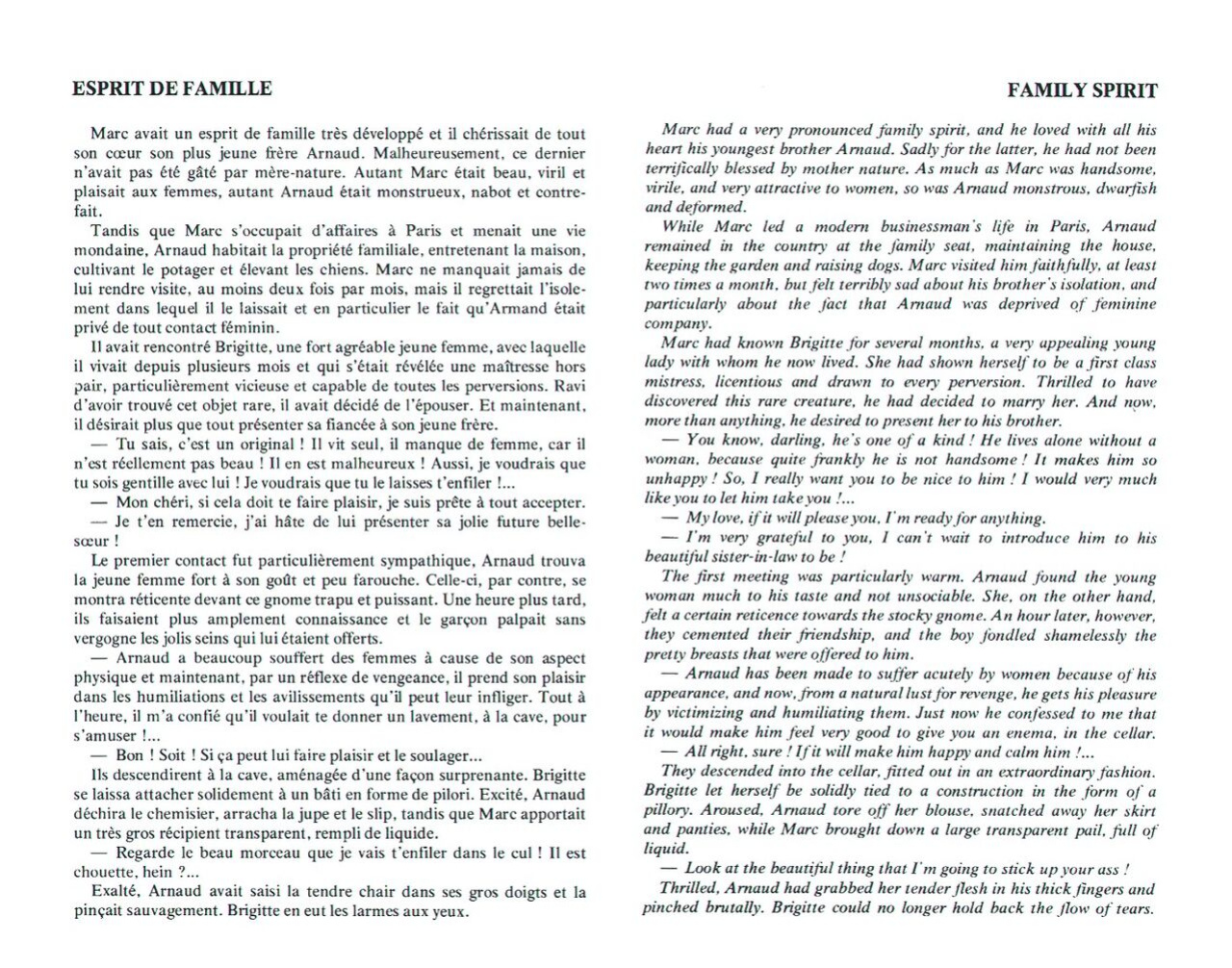 [Joseph Farrel] Humiliations [French]