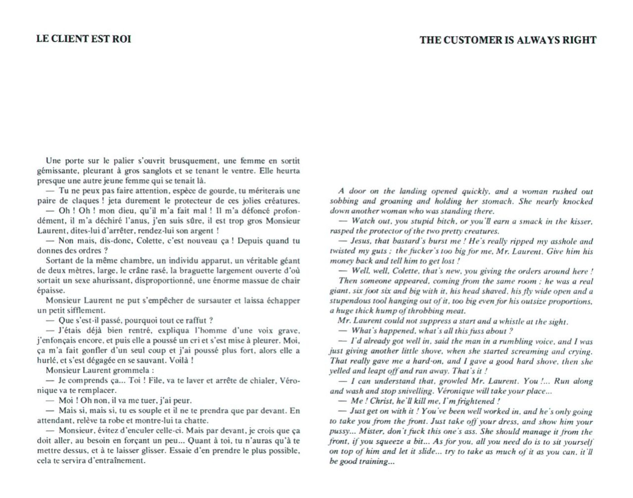 [Joseph Farrel] Humiliations [French]