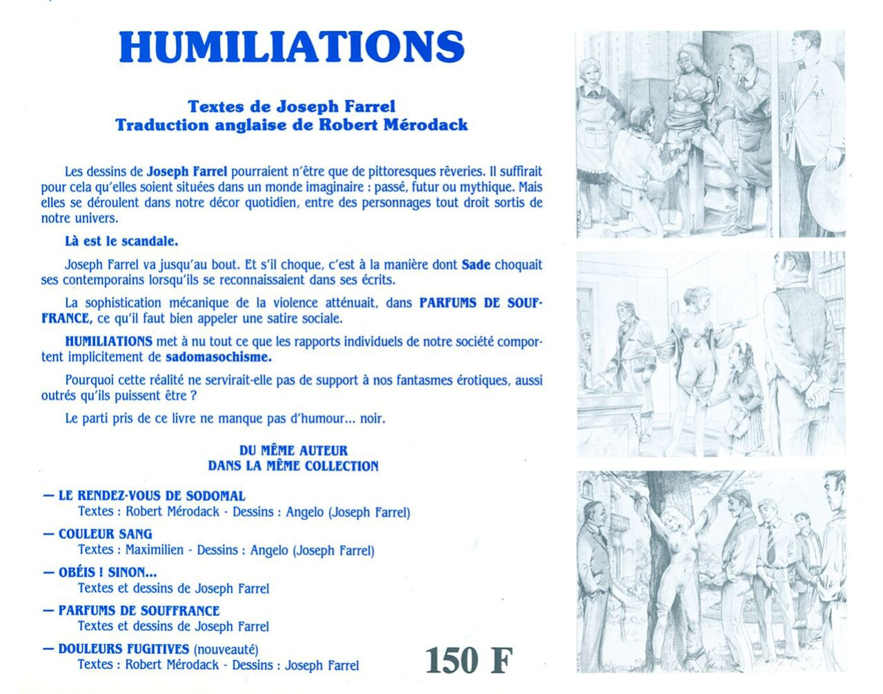 [Joseph Farrel] Humiliations [French]