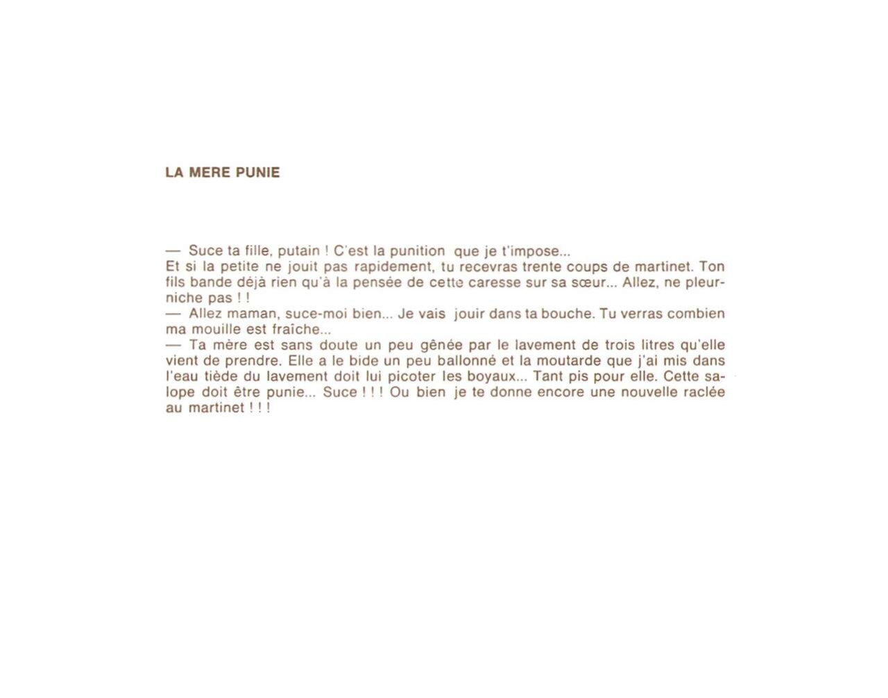 [Joseph Farrel] Obéis sinon! (Souffrir et jouir) [French]