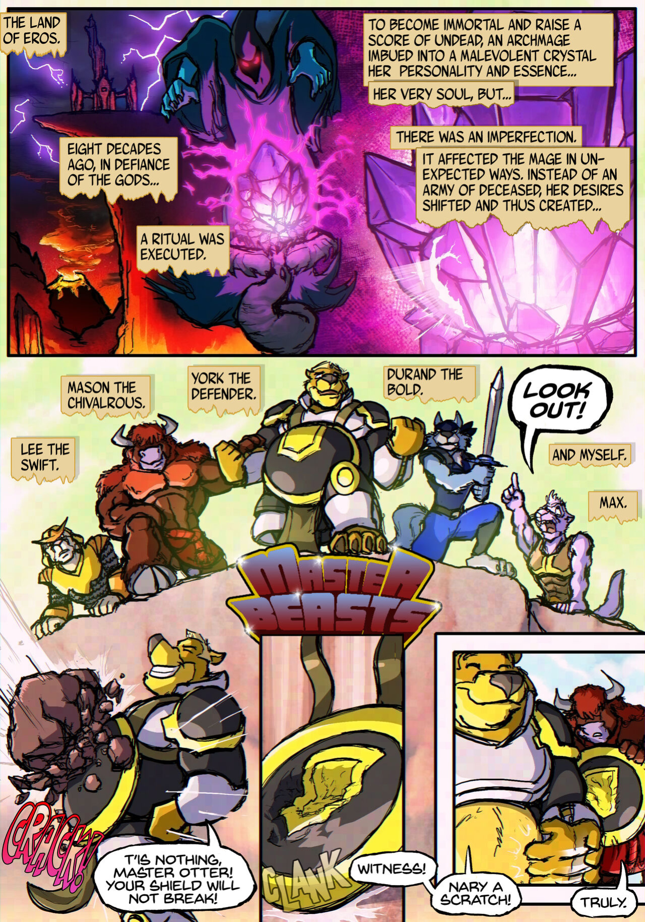 [CodyVFrost & RyanComics] Master Beasts