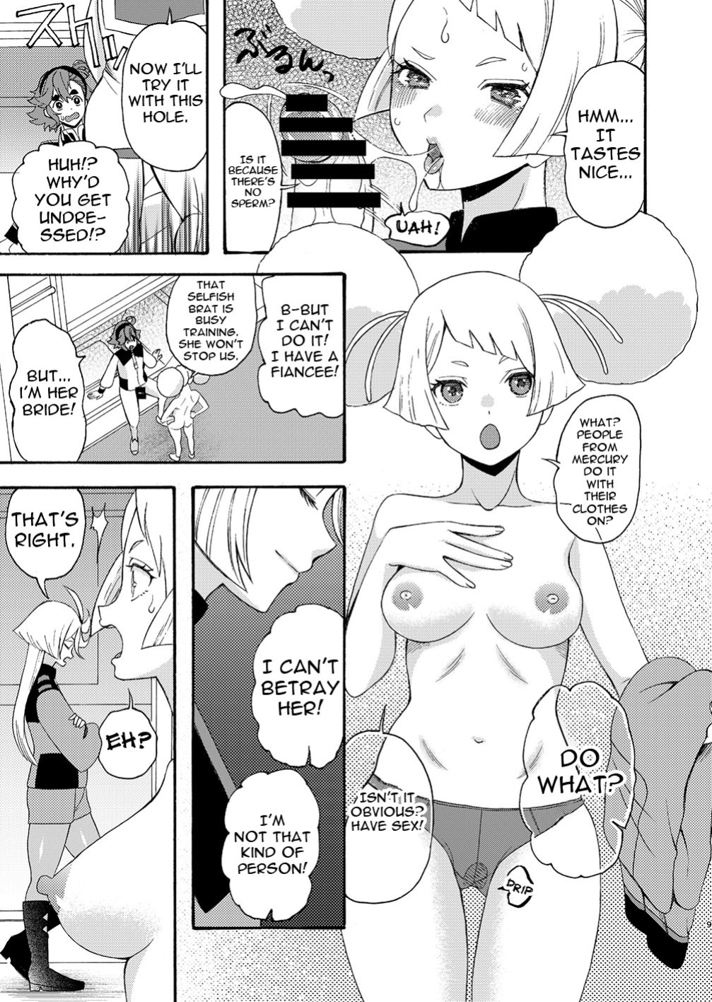 [KNIFE EDGE (Hoshitsuki Neon.)] Majo Ku Kisetsu ni Otome wa Tsuibamu | Picking At a Young Woman During Witch Eating Season (Gundam The Witch from Mercury)