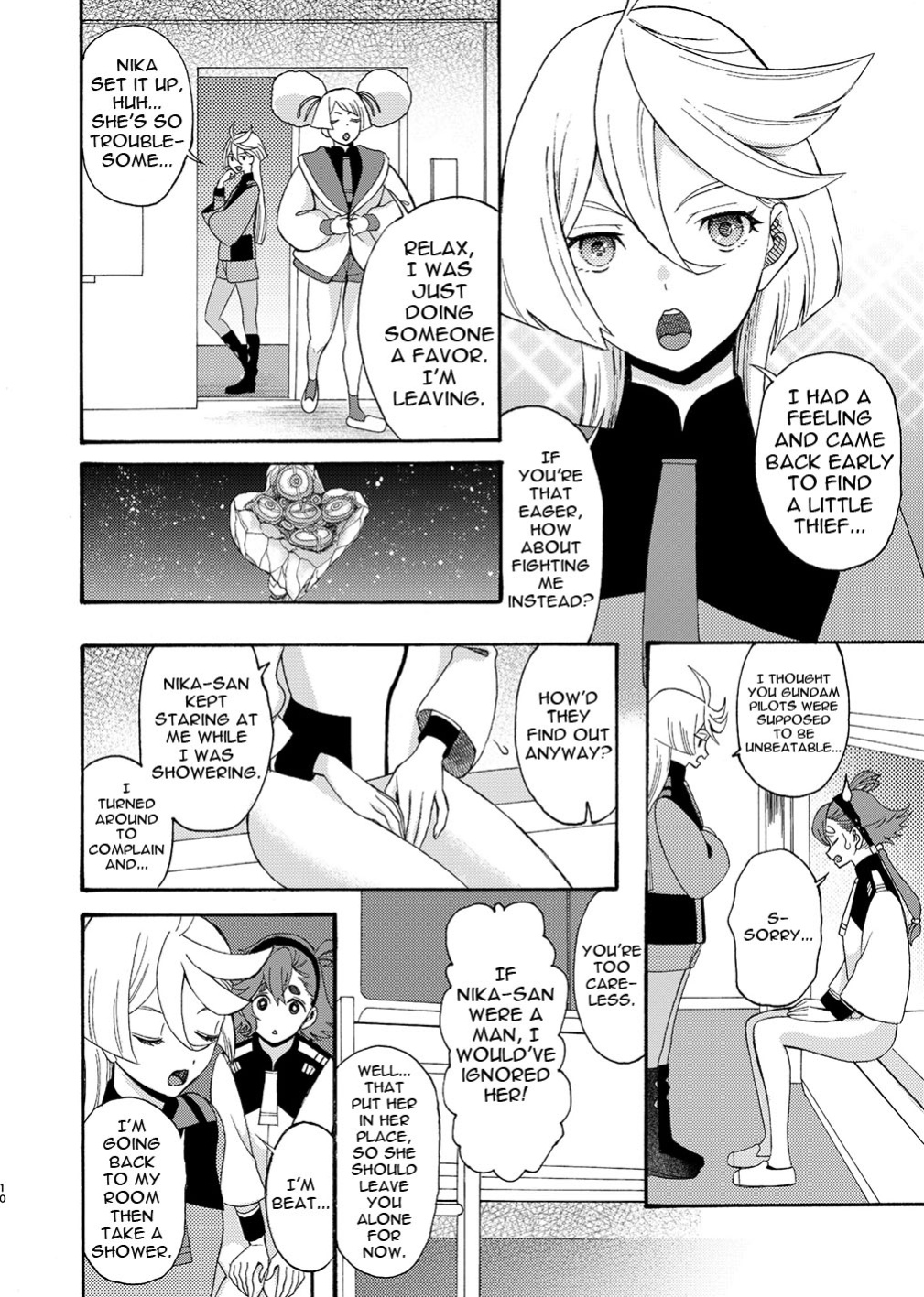 [KNIFE EDGE (Hoshitsuki Neon.)] Majo Ku Kisetsu ni Otome wa Tsuibamu | Picking At a Young Woman During Witch Eating Season (Gundam The Witch from Mercury)