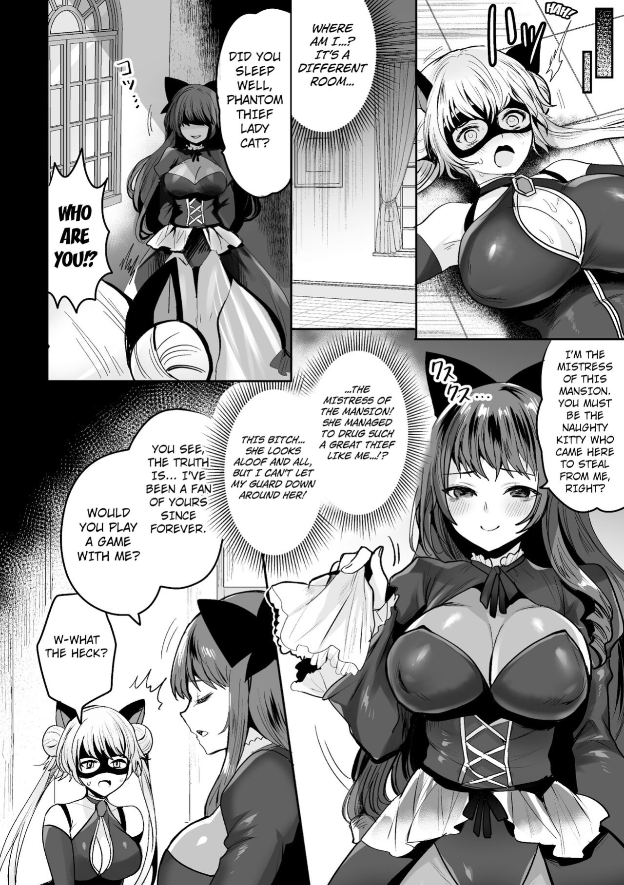 [Meisuke] Phantom Thief Lady Cat (2D Comic Magazine Shokushu Suits Ryoujoku Kegareta Ishou ni Okasareru Seigi no Heroine Vol. 1 ) [Kuraudo]