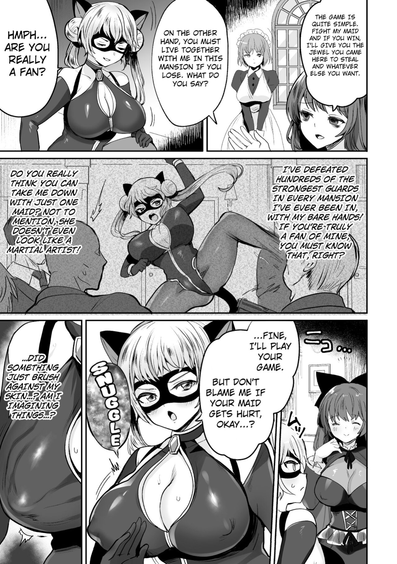 [Meisuke] Phantom Thief Lady Cat (2D Comic Magazine Shokushu Suits Ryoujoku Kegareta Ishou ni Okasareru Seigi no Heroine Vol. 1 ) [Kuraudo]