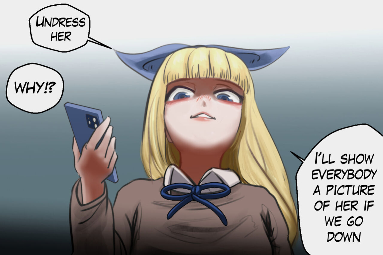 [Takeda Art] Popopoka Blind Loli Bullying