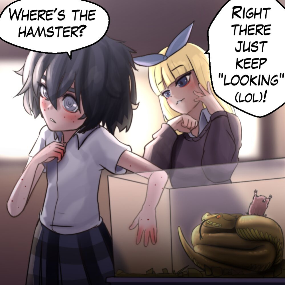 [Takeda Art] Popopoka Blind Loli Bullying