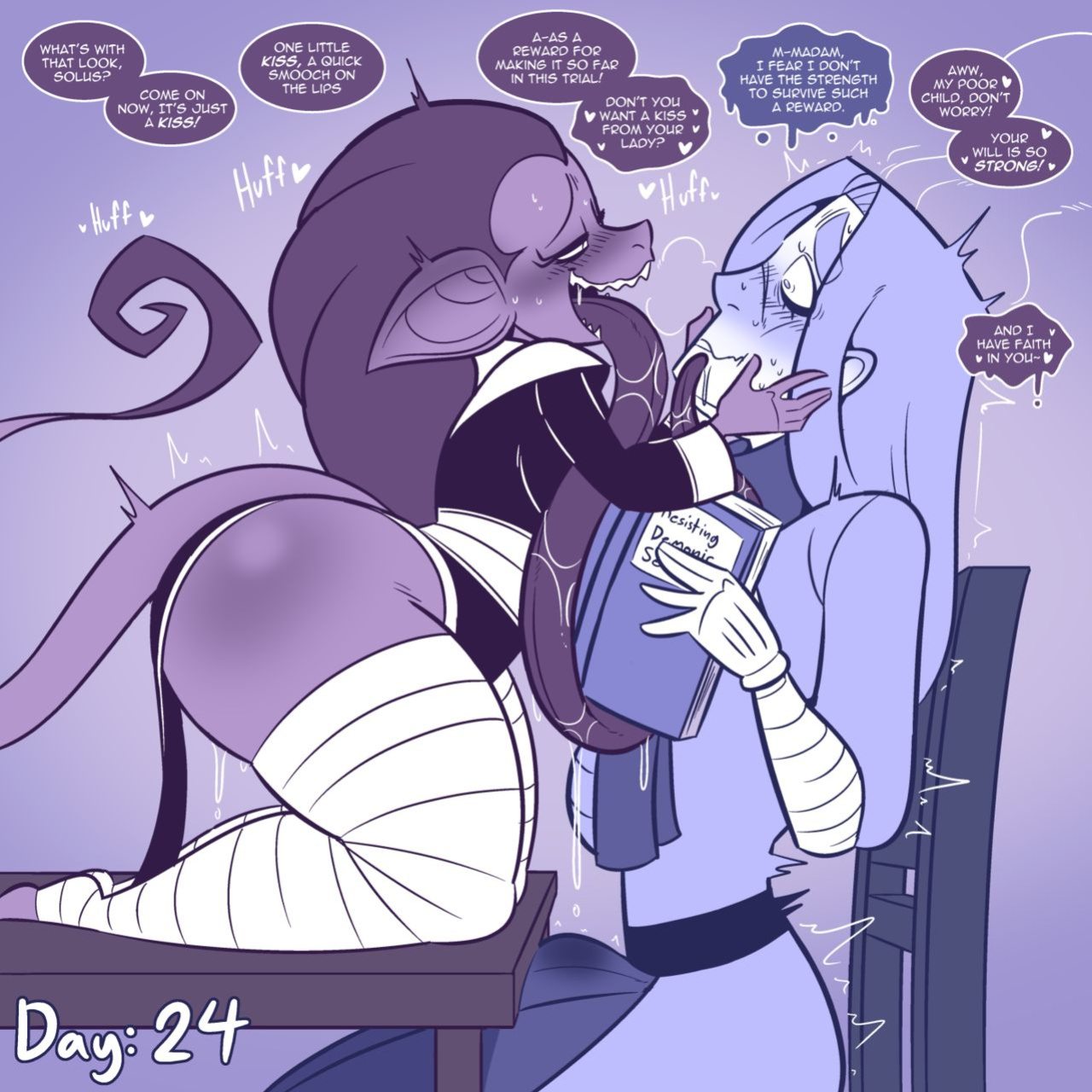 [Cobatsart] Solus x Gretel: No nut November - Discipline and Desire