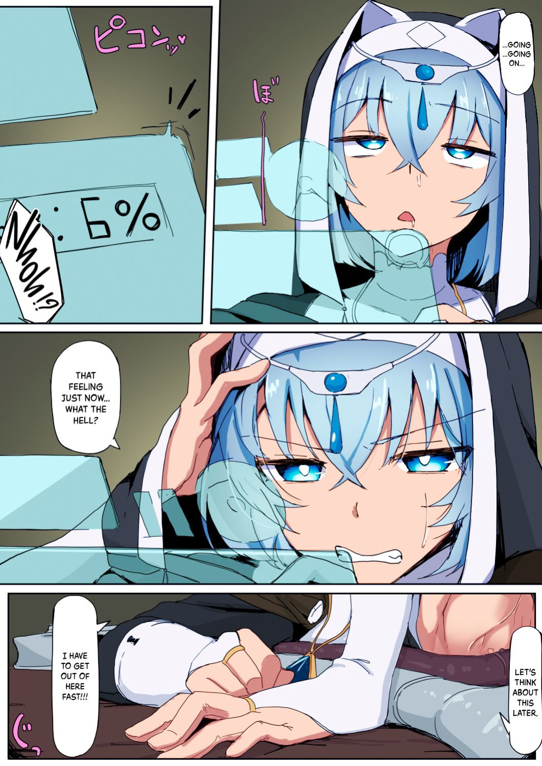 [Ichijikushirabe Shiki (Shirabe Shiki)] Teikyuu Zako Inma no Shokushu ga Fukai nanode Kankaku Shadan Mahou o Tenkai Shimashita wa!! [Kinsei Translations] [Colorized]