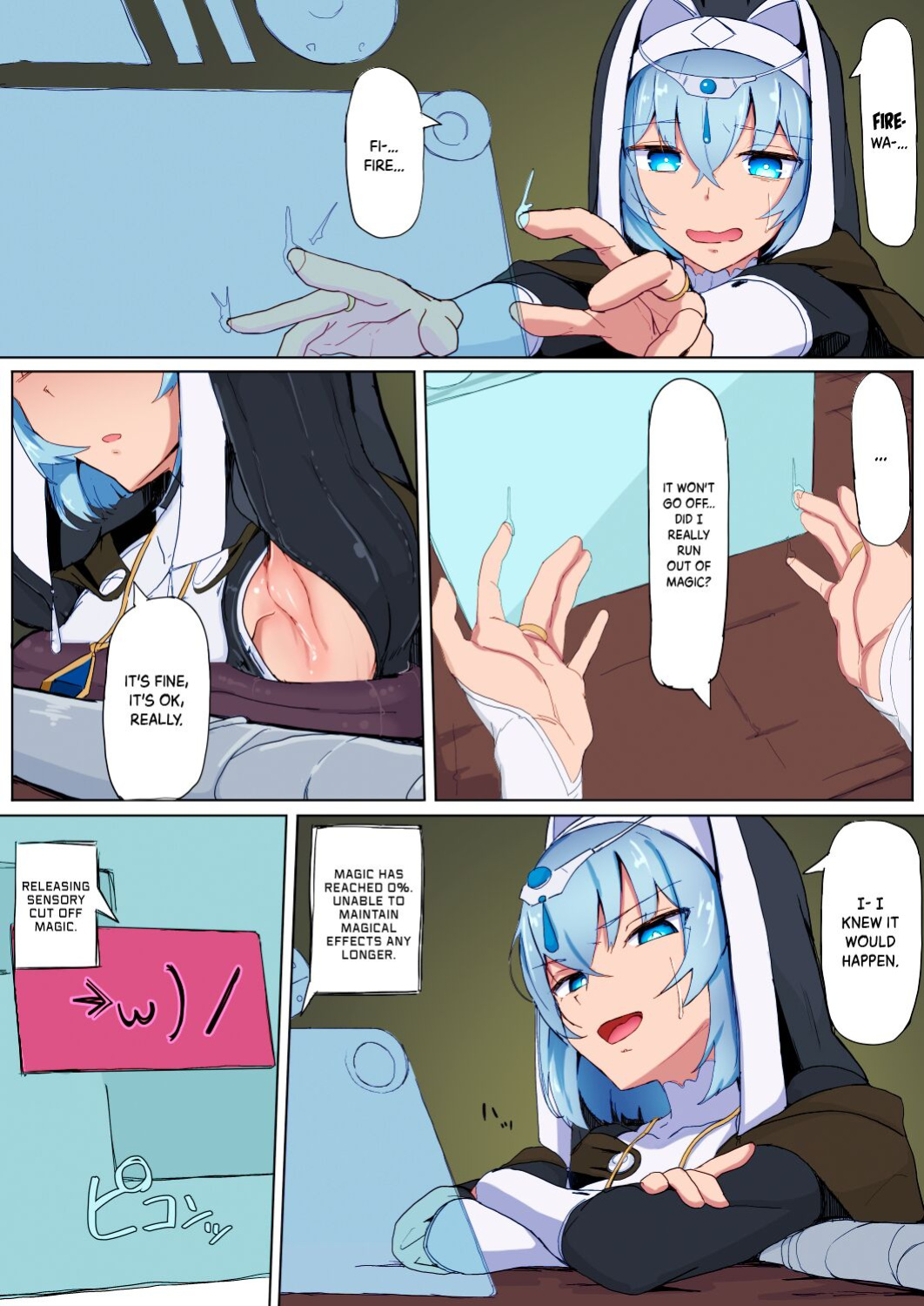 [Ichijikushirabe Shiki (Shirabe Shiki)] Teikyuu Zako Inma no Shokushu ga Fukai nanode Kankaku Shadan Mahou o Tenkai Shimashita wa!! [Kinsei Translations] [Colorized]
