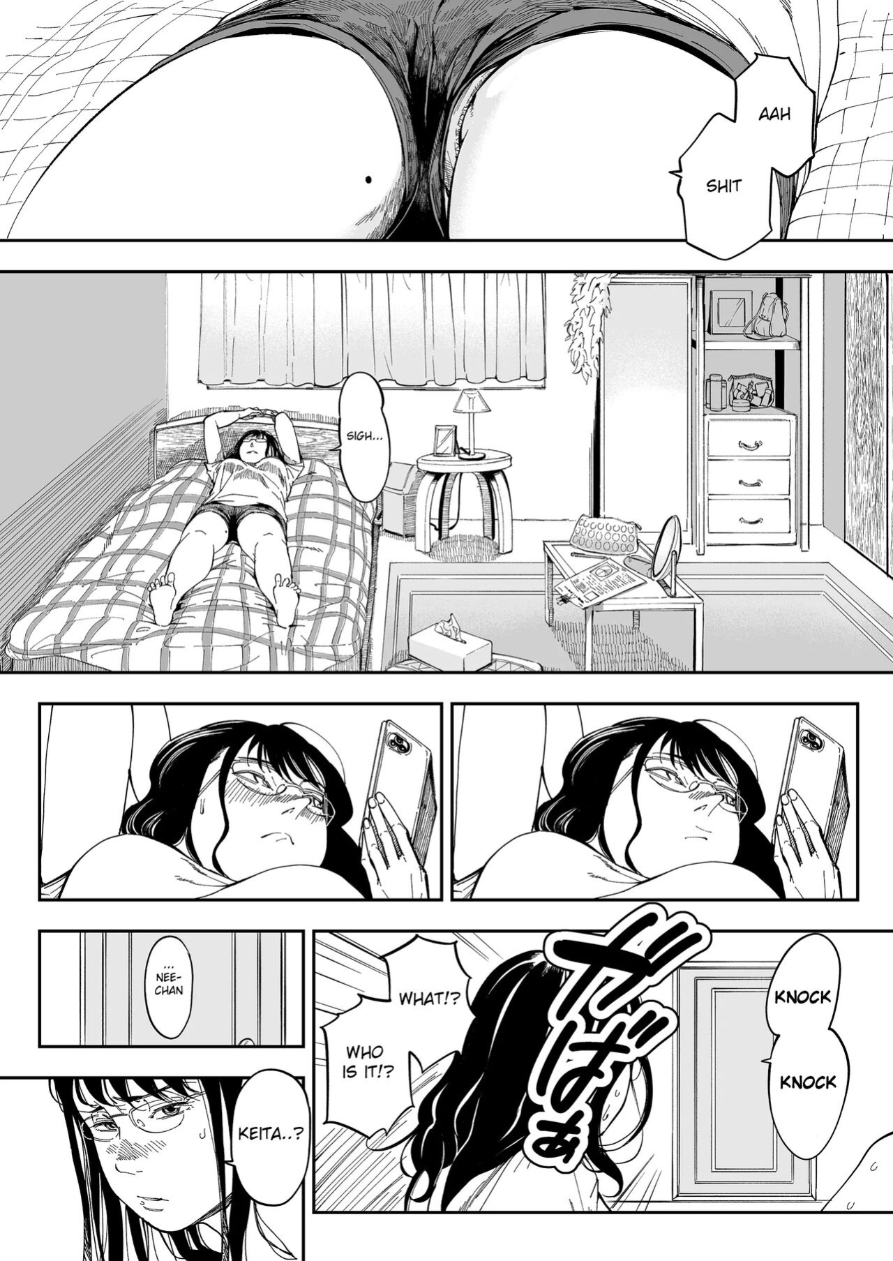 [Misaki (Ruriiro Sugar)] Aneki no Ero Aka Mitsuketara