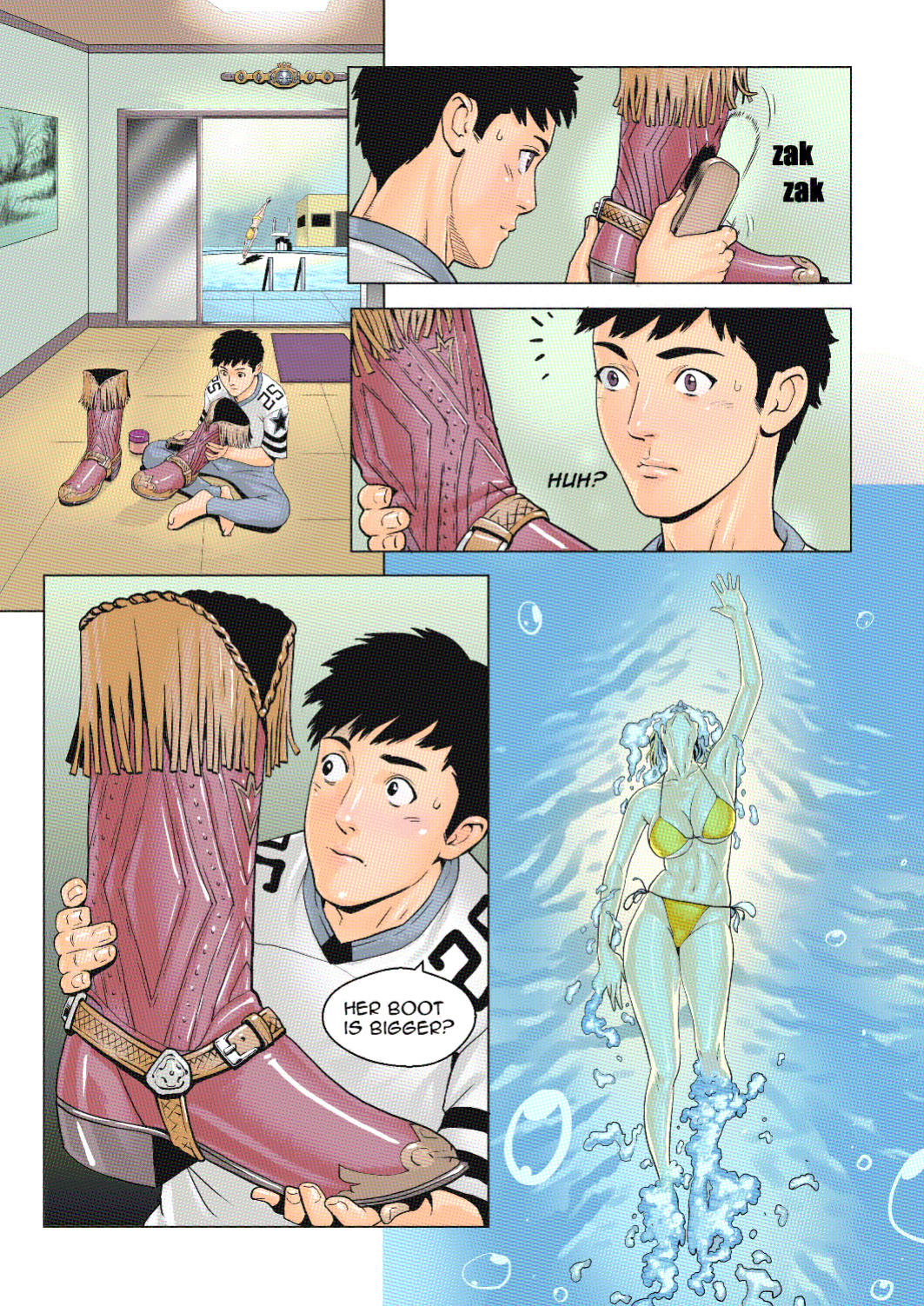 [Doujinsak] Tina Growth
