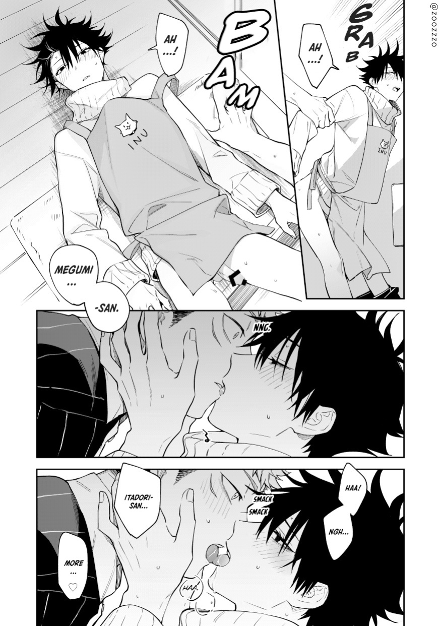 [Toichi (Gozouroppu)] Deliveryman and Apartment Complex Wife AV (Jujutsu Kaisen)