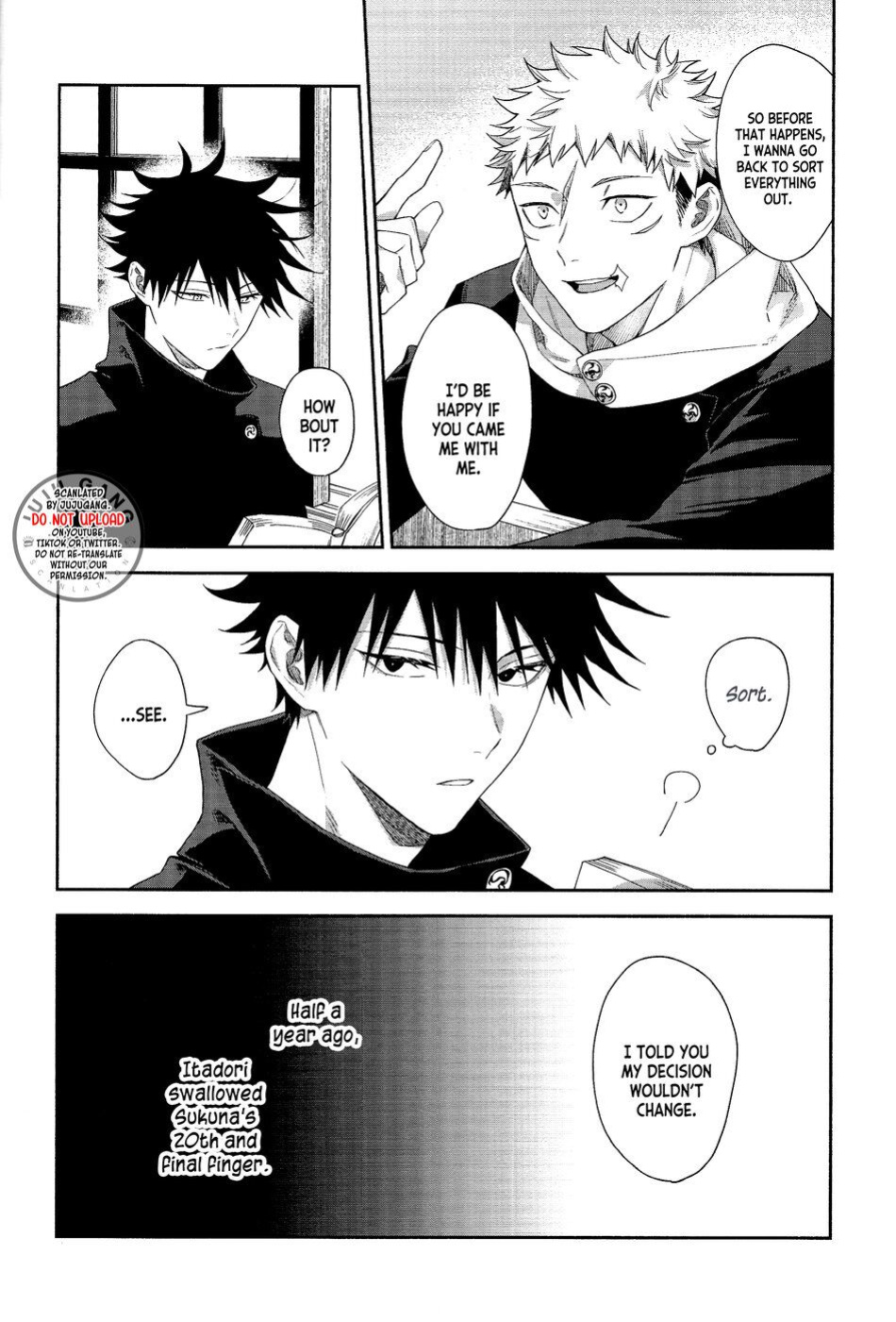 (Chou Yougen 2021 Osaka) [Toichi (Gozouroppu)] Marigold e | My Dear Marigold (Jujutsu Kaisen) [Juju Gang Scanlation]