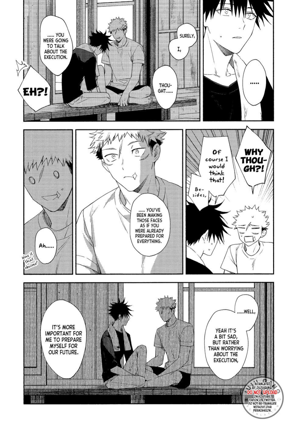(Chou Yougen 2021 Osaka) [Toichi (Gozouroppu)] Marigold e | My Dear Marigold (Jujutsu Kaisen) [Juju Gang Scanlation]