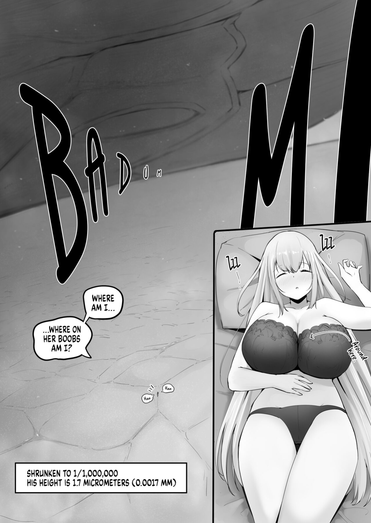 [Marushamo] Kouhai no Ooki Oppai ni Shimawareru | Between big boobs