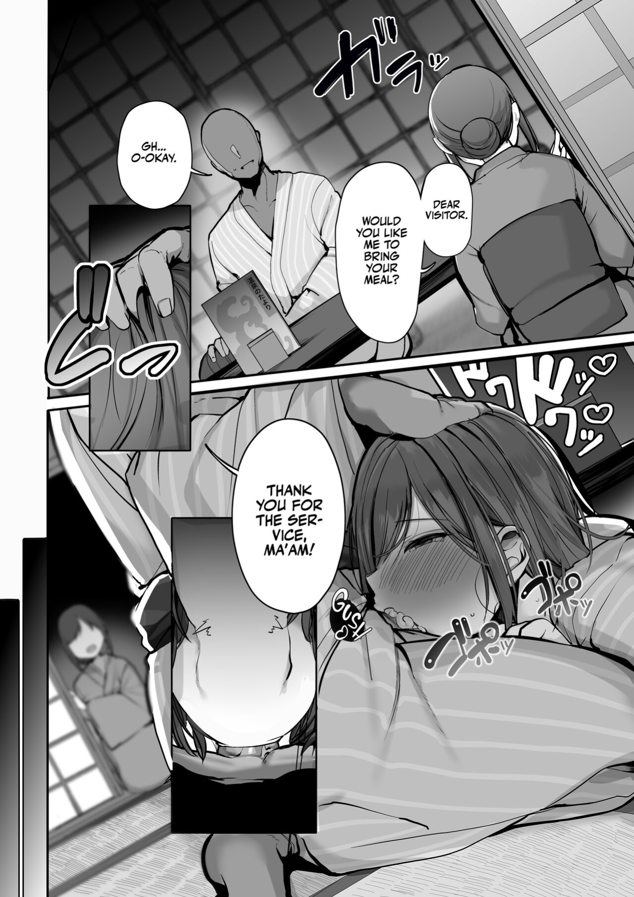 [Rouka] "Chotto dake, kyuukei Shinai...?" Dekachichi Manga ~Nakadashi Dopyu Dopyu Tanetsuke Ryokou~ | Wanna Visit the Hot Springs, Mister? [Team Rabu2]