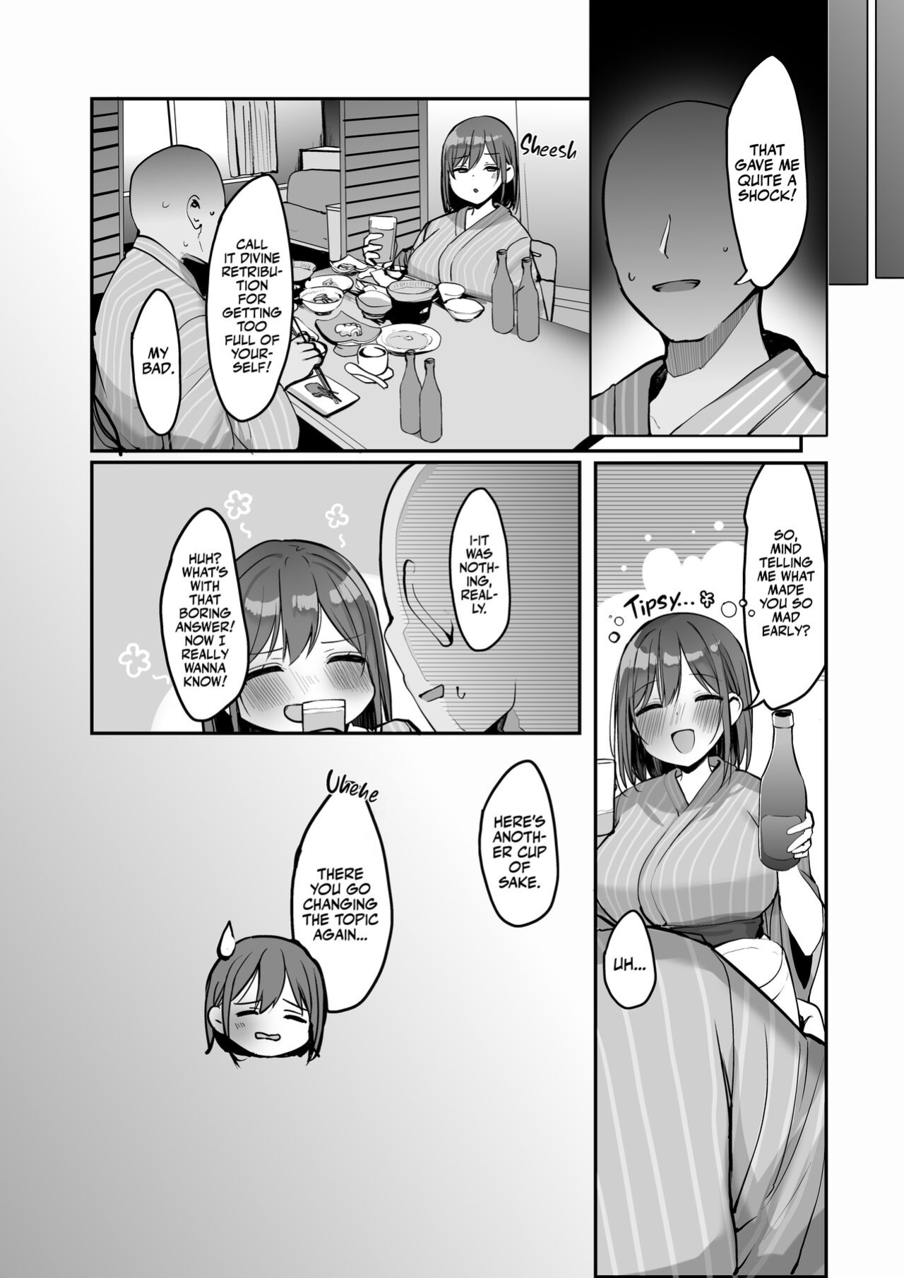 [Rouka] "Chotto dake, kyuukei Shinai...?" Dekachichi Manga ~Nakadashi Dopyu Dopyu Tanetsuke Ryokou~ | Wanna Visit the Hot Springs, Mister? [Team Rabu2]
